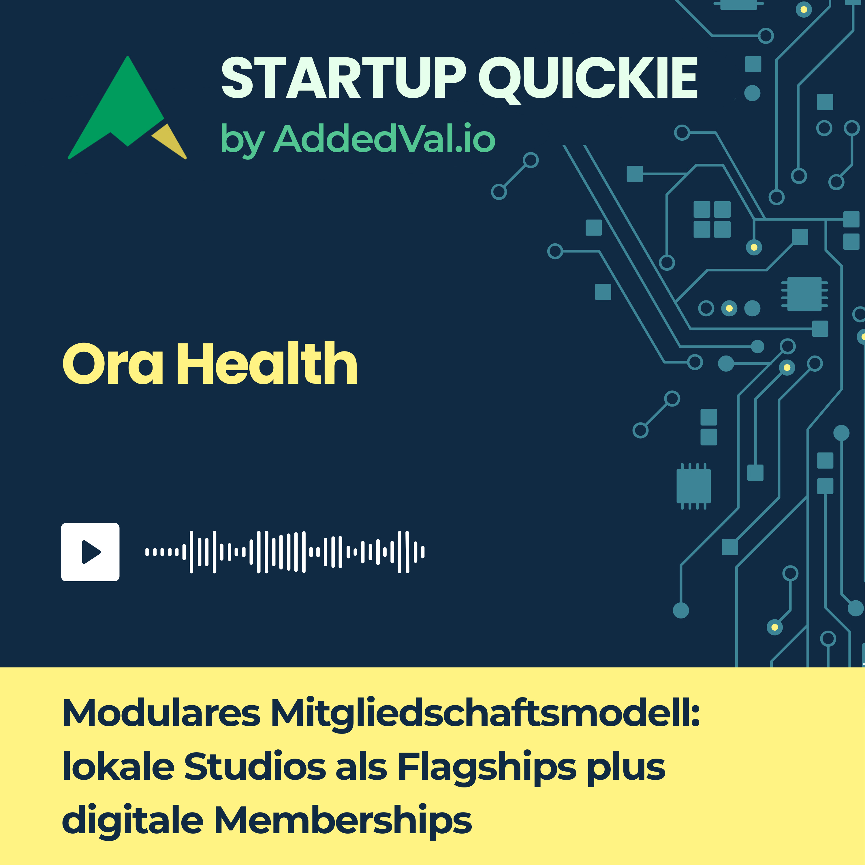 #211 Ora Health Club: Hybrider Health‑Club für effektive Prävention und Regeneration episode artwork