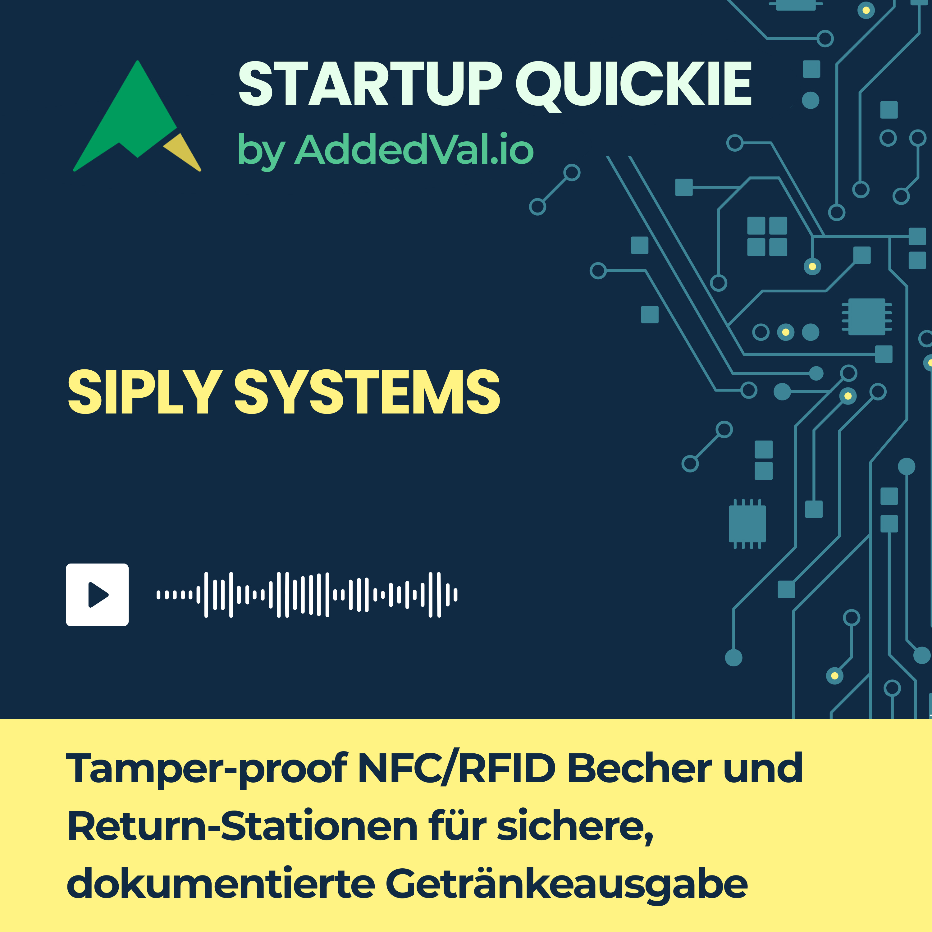 #213 SIPLY SYSTEMS: Wie smarte Mehrwegbecher Festivals sicherer und nachhaltiger machen episode artwork