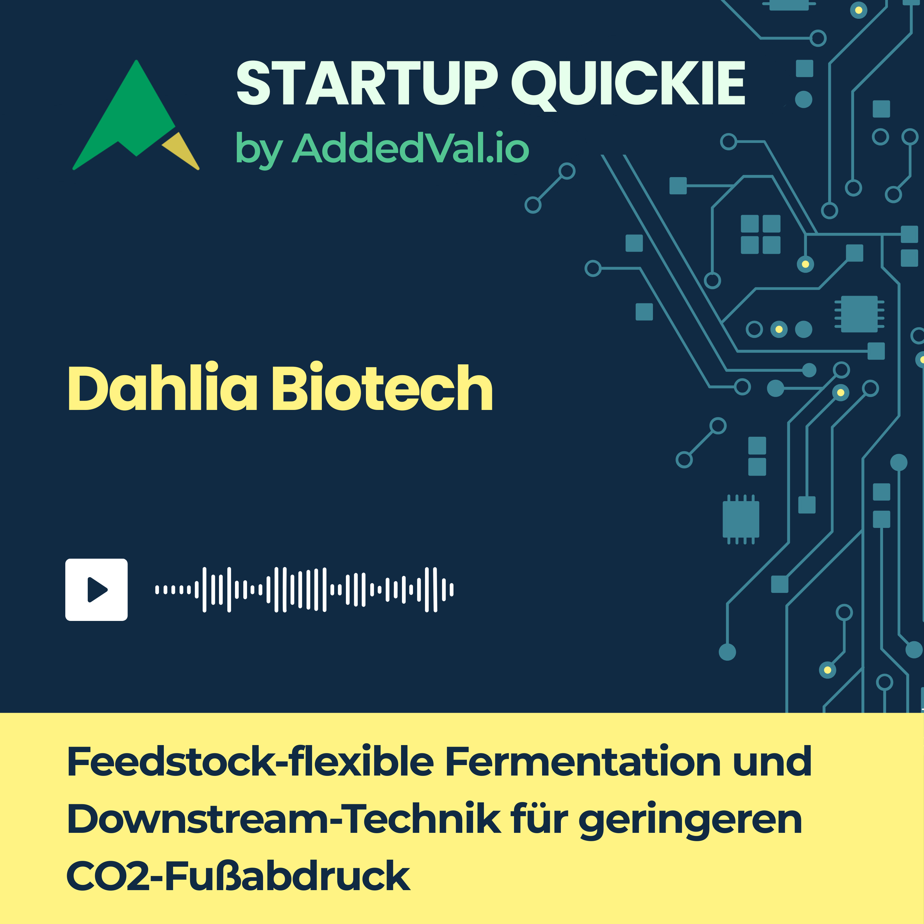 #215 Dahlia Biotech: Reststoffe aus Feld und Forst als Ersatz für Petrochemie episode artwork