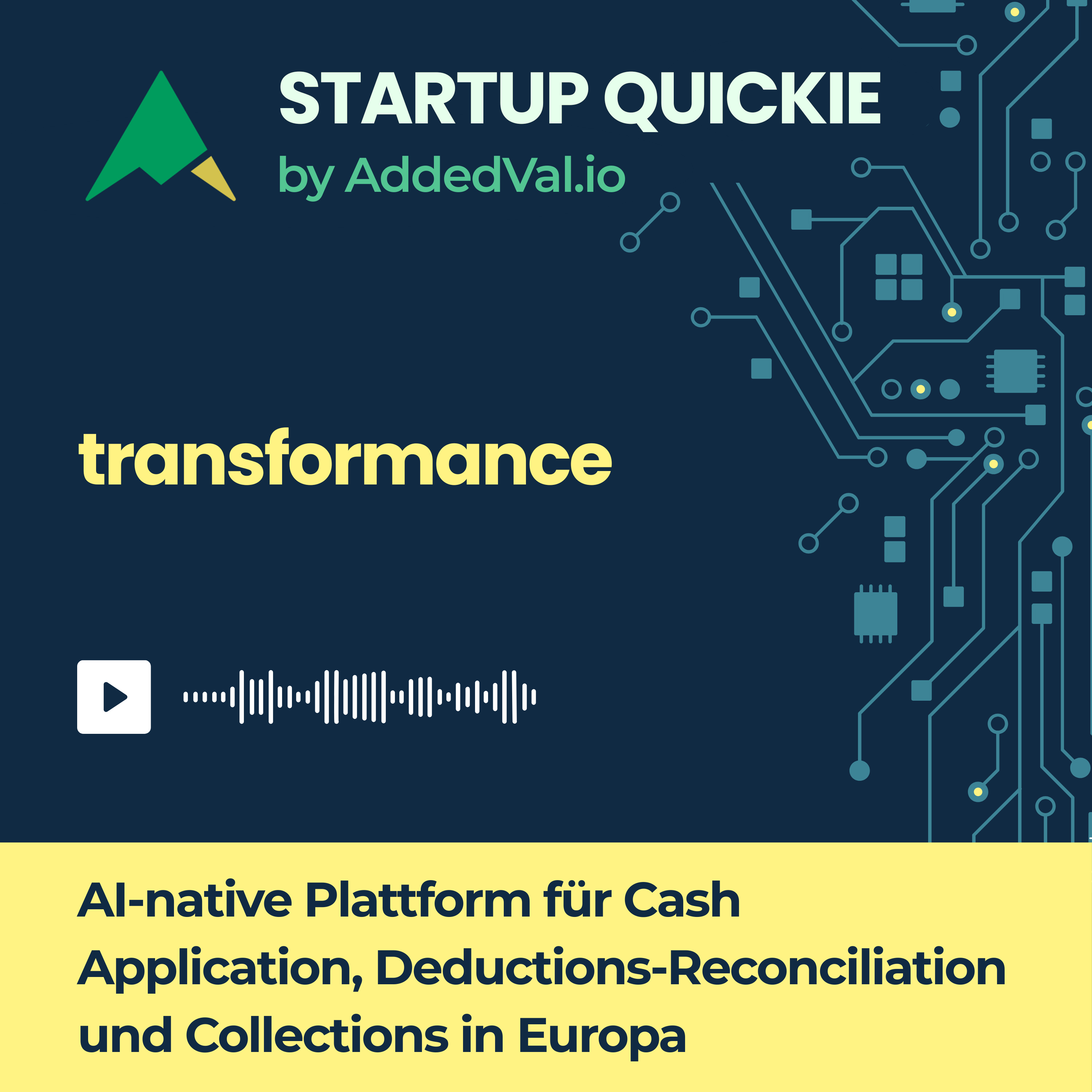 #218 Transformance: KI für Order‑to‑Cash — Schluss mit manuellem Zahlungschaos episode artwork
