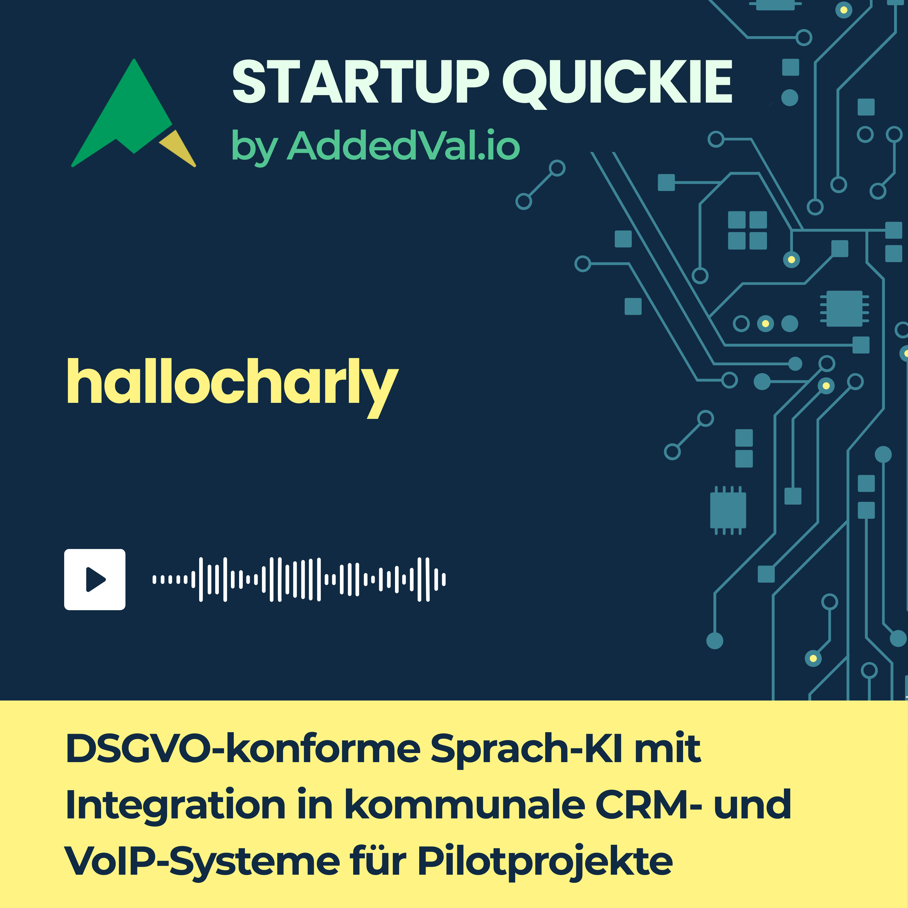#227 hallocharly: Automatisierter Bürgerservice — Telefon- und Chat‑Assistenz für Kommunen episode artwork