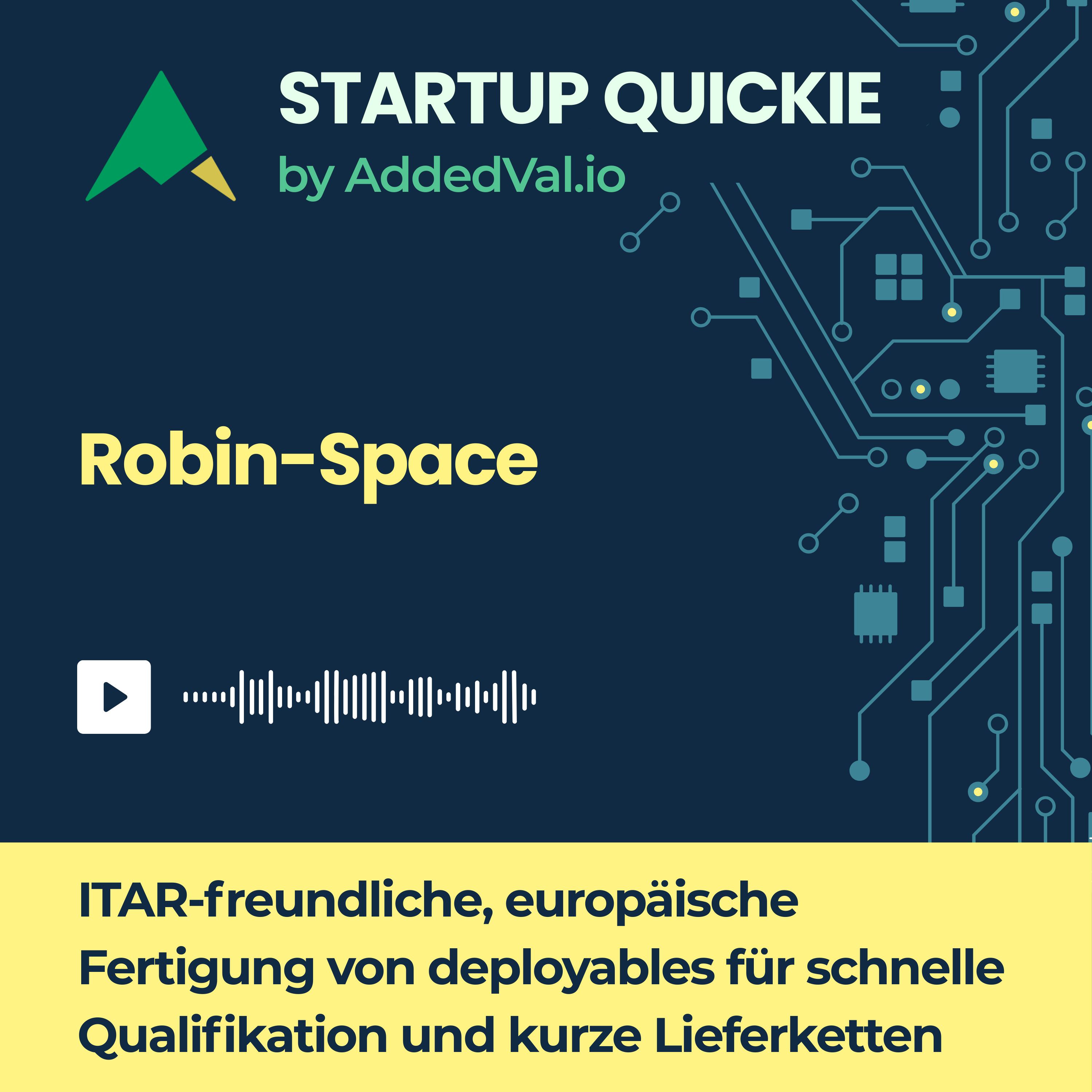 #232 Robin Space: Faltbare Reflectarrays – große Antennen im kleinen Startvolumen episode artwork