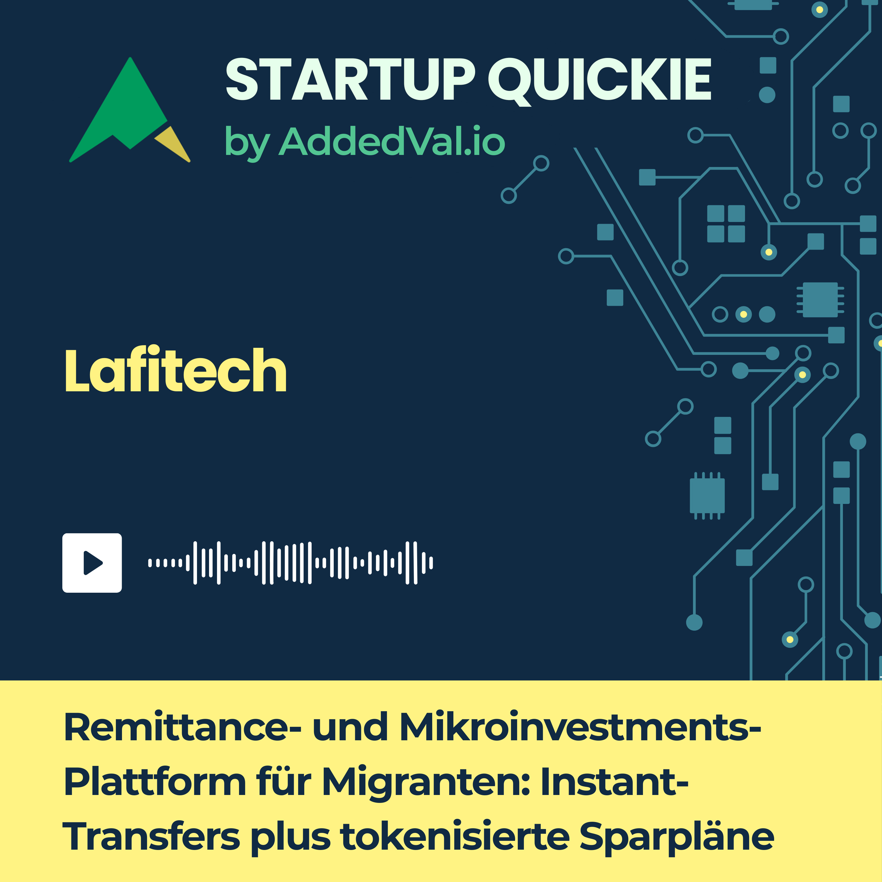 #242 Lafitech: Instant-Transfers und tokenisierte Sparpläne für Diaspora-Netzwerke episode artwork