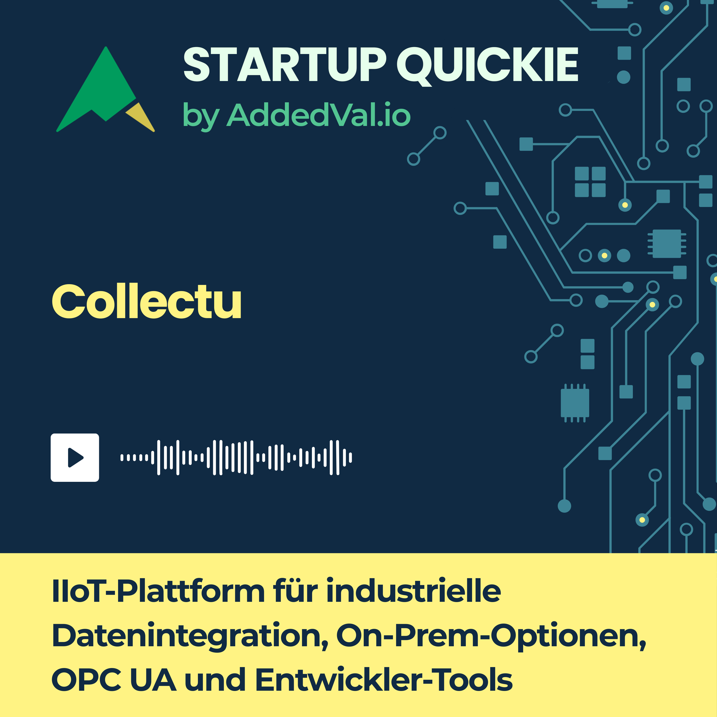 #243 Collectu: Datenhoheit im Maschinenraum — IIoT‑Pipelines in Minuten statt Monaten episode artwork