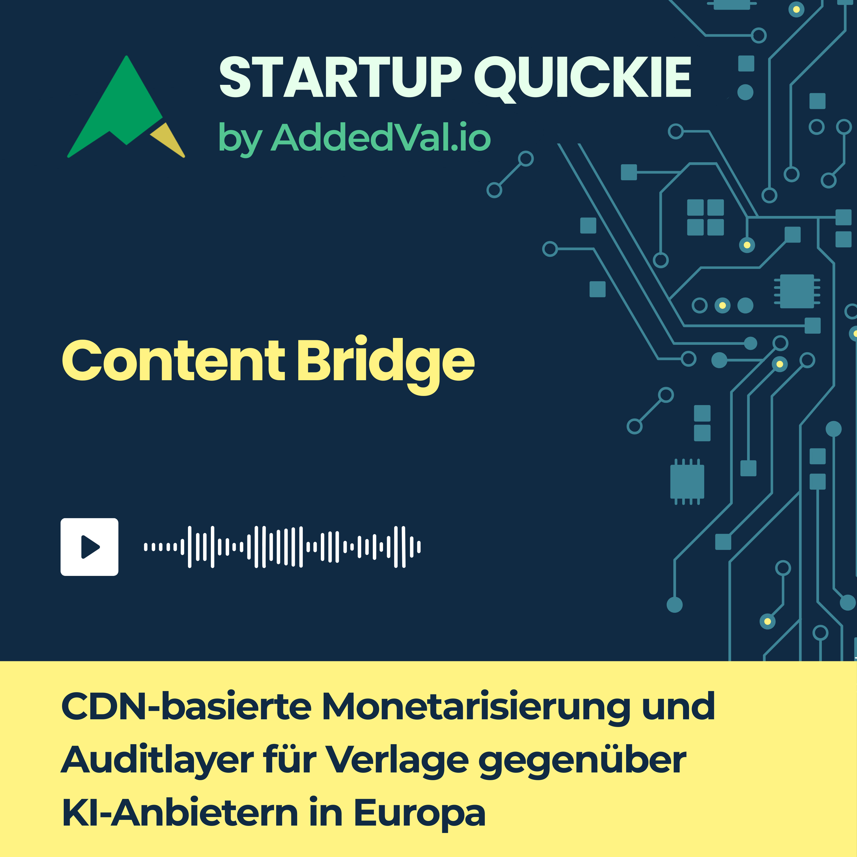 #244 Content Bridge: Wie Verlage KI‑Scraping stoppen und Inhalte fair monetarisieren episode artwork