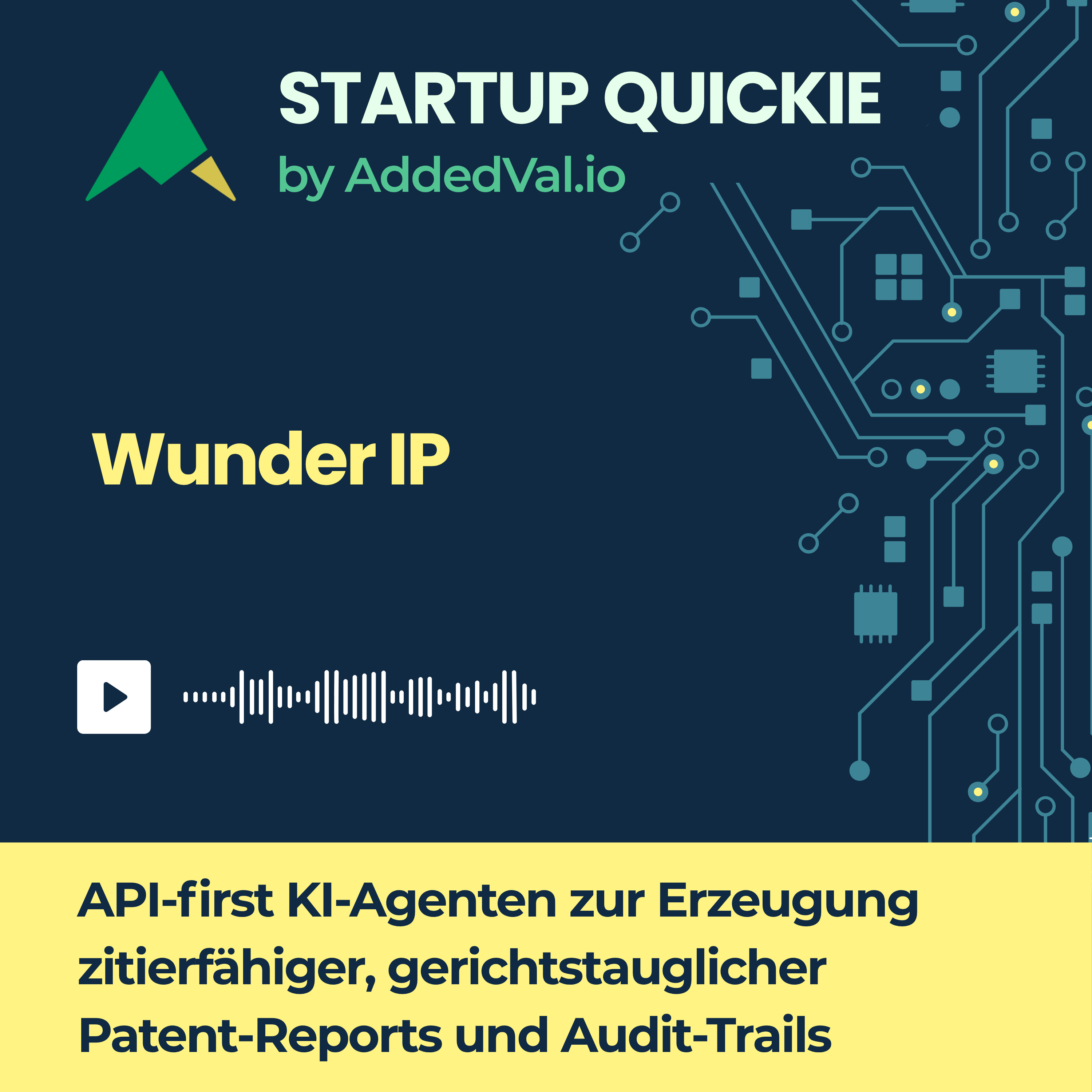 #249 Wunder IP: KI‑Agenten, die Office Actions in gerichts­taugliche Antworten verwandeln episode artwork