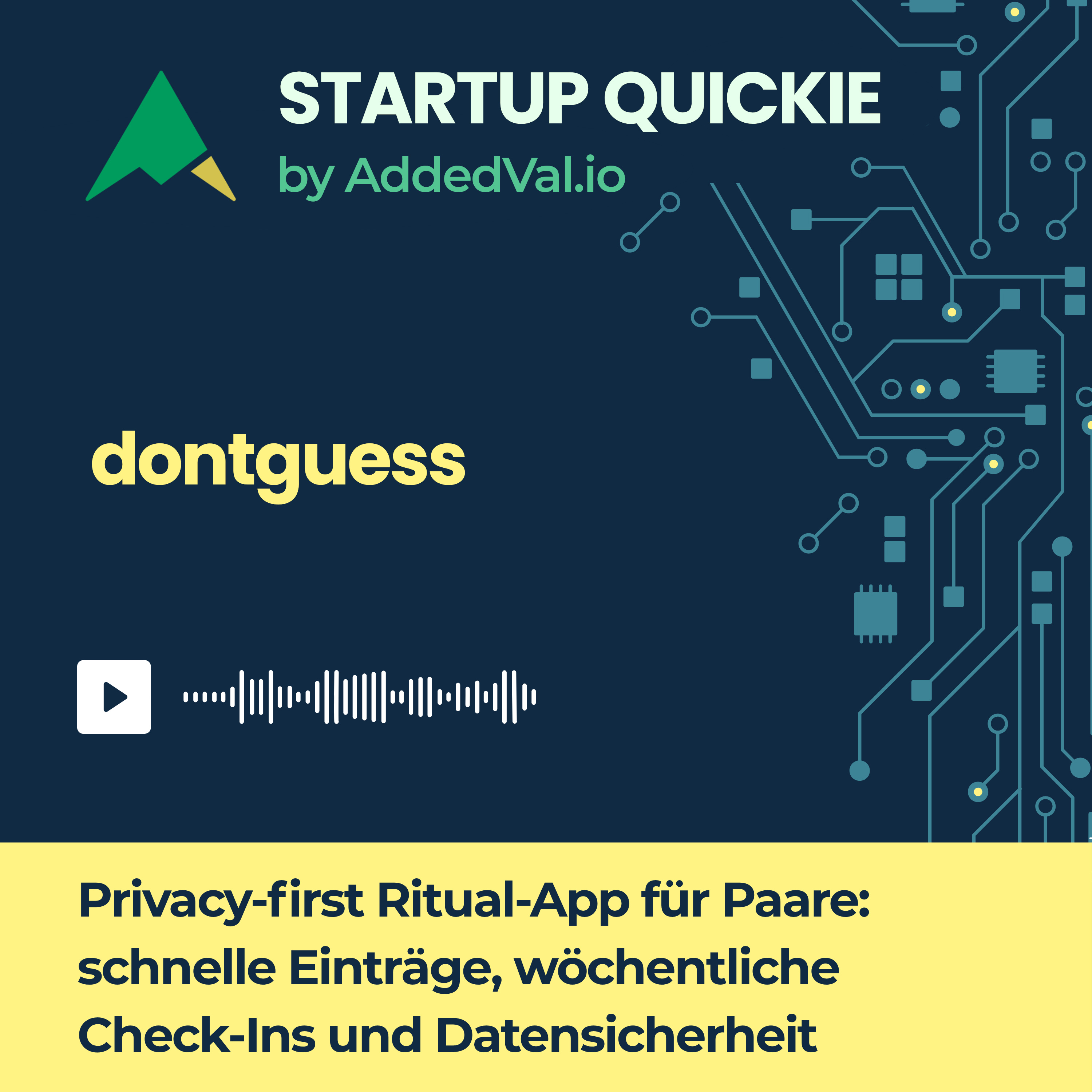 #260 dontguess: Mikro‑Rituale, die Beziehungen im Alltag retten episode artwork