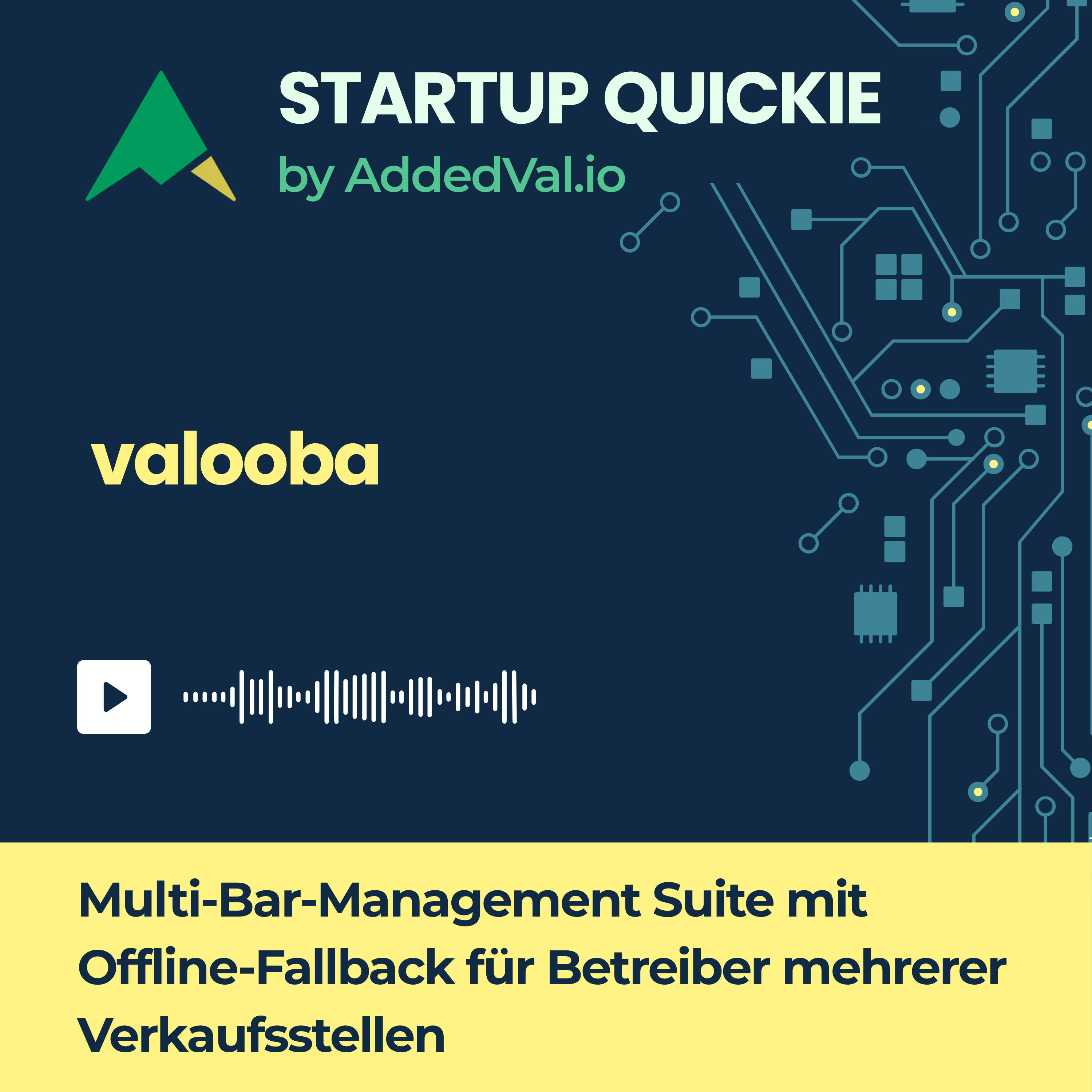 #261 Valooba: Wie Mobile Ordering Wartezeiten auf Festivals und in Bars eliminiert episode artwork