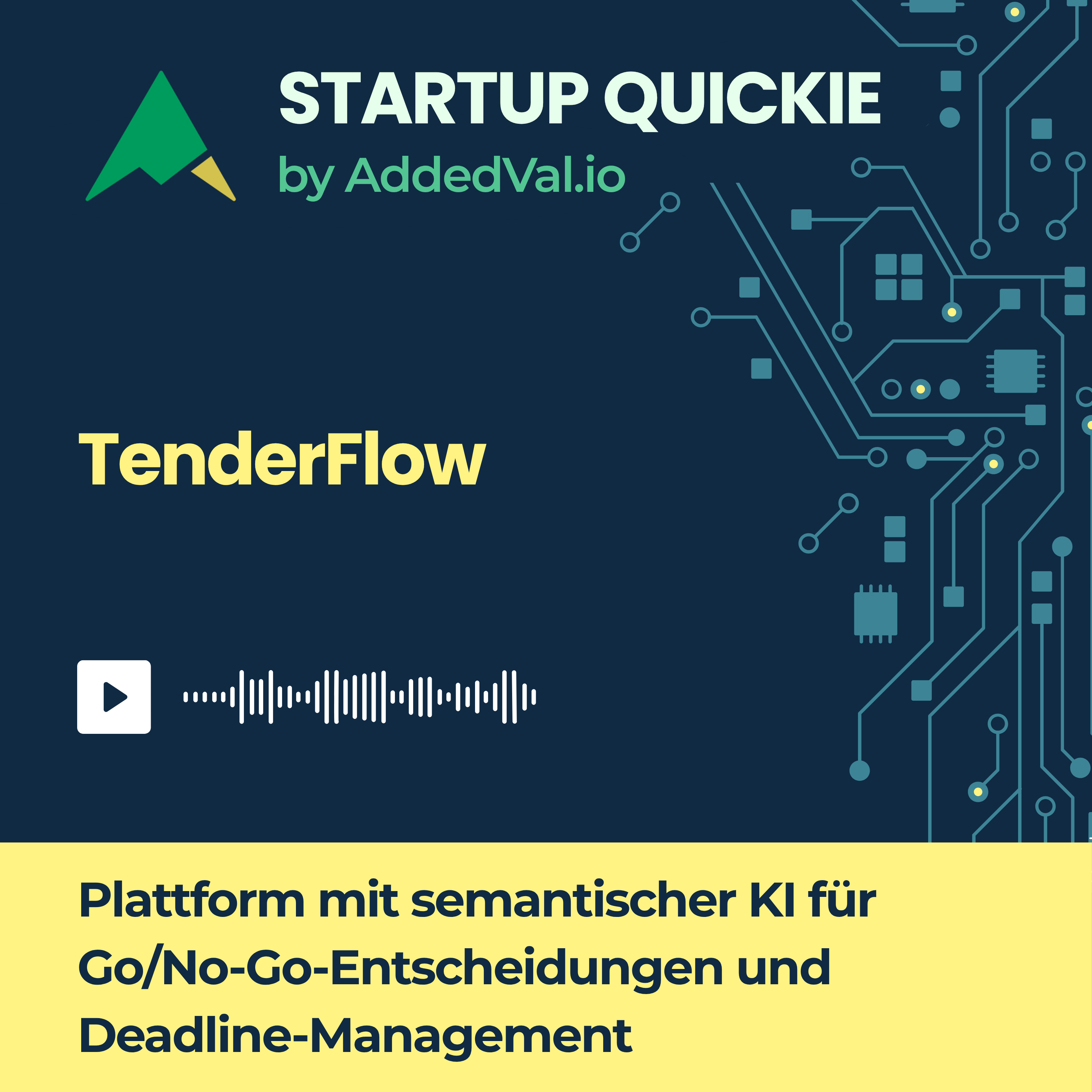 #269 TenderFlow: End-to-End-Automatisierung für öffentliche Ausschreibungen und mehr Aufträge episode artwork
