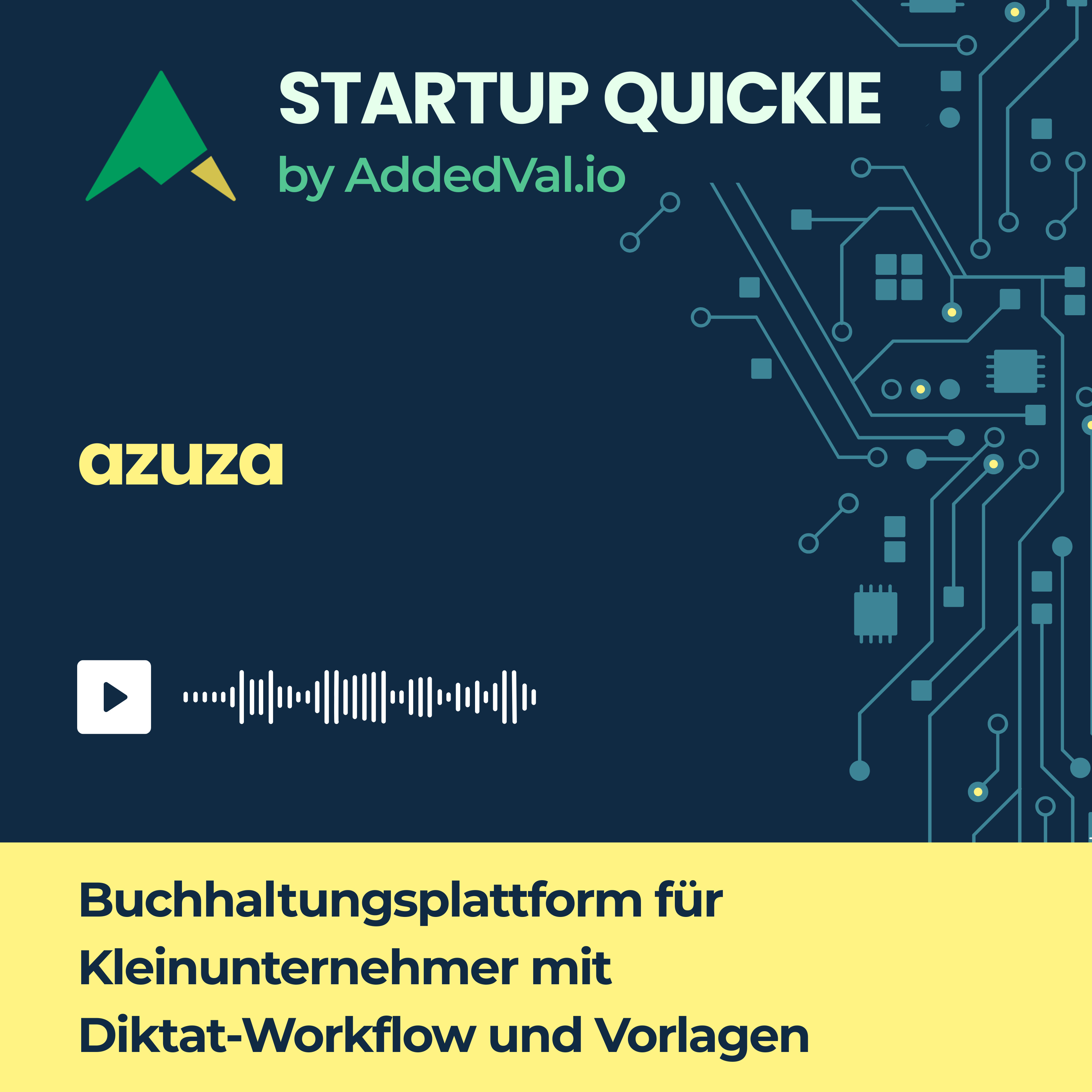 #270 azuza: Buchhaltung per Stimme — Angebote diktieren, Zeit zurückgewinnen episode artwork