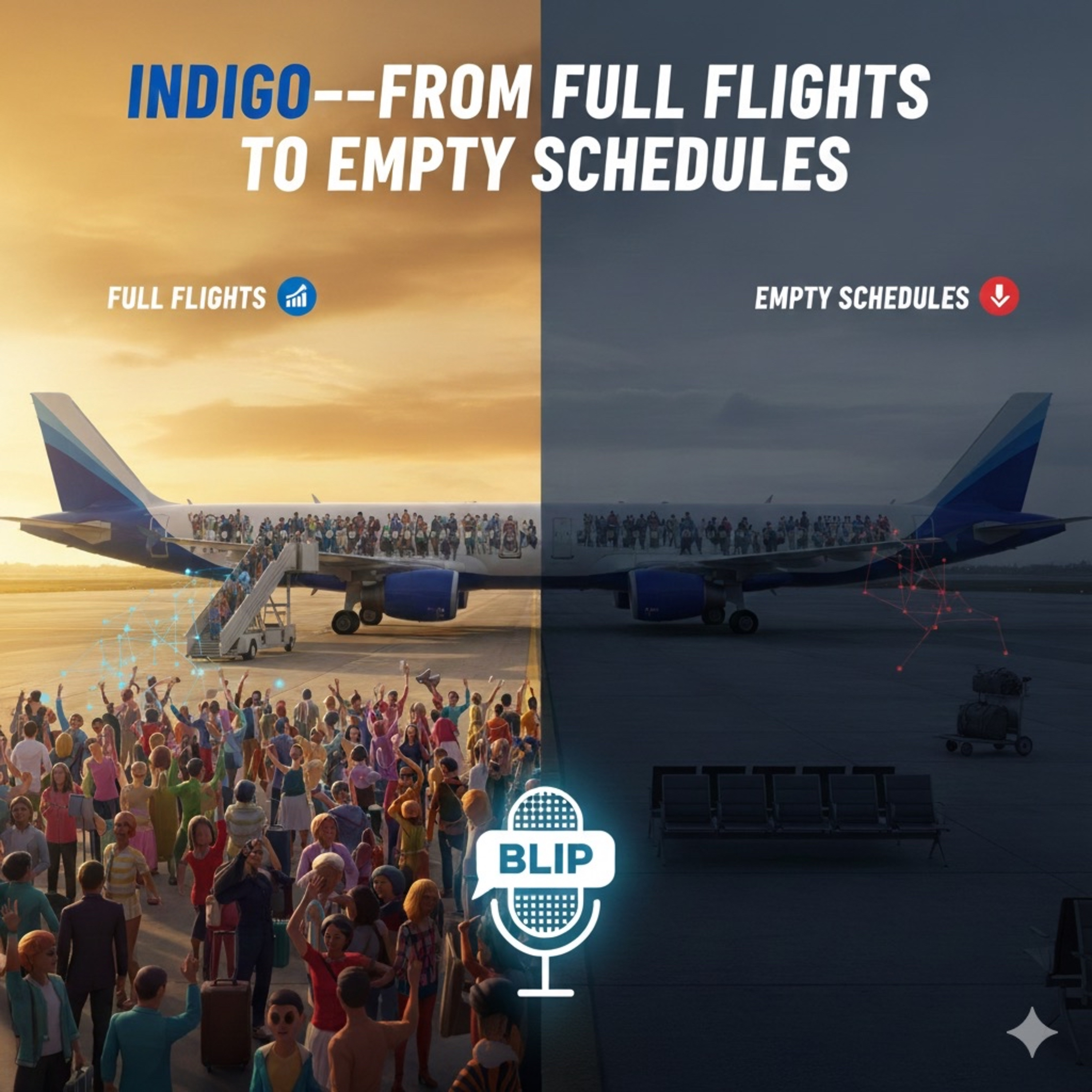 🎙️ IndiGo—From Full Flights to Empty Schedules episode artwork