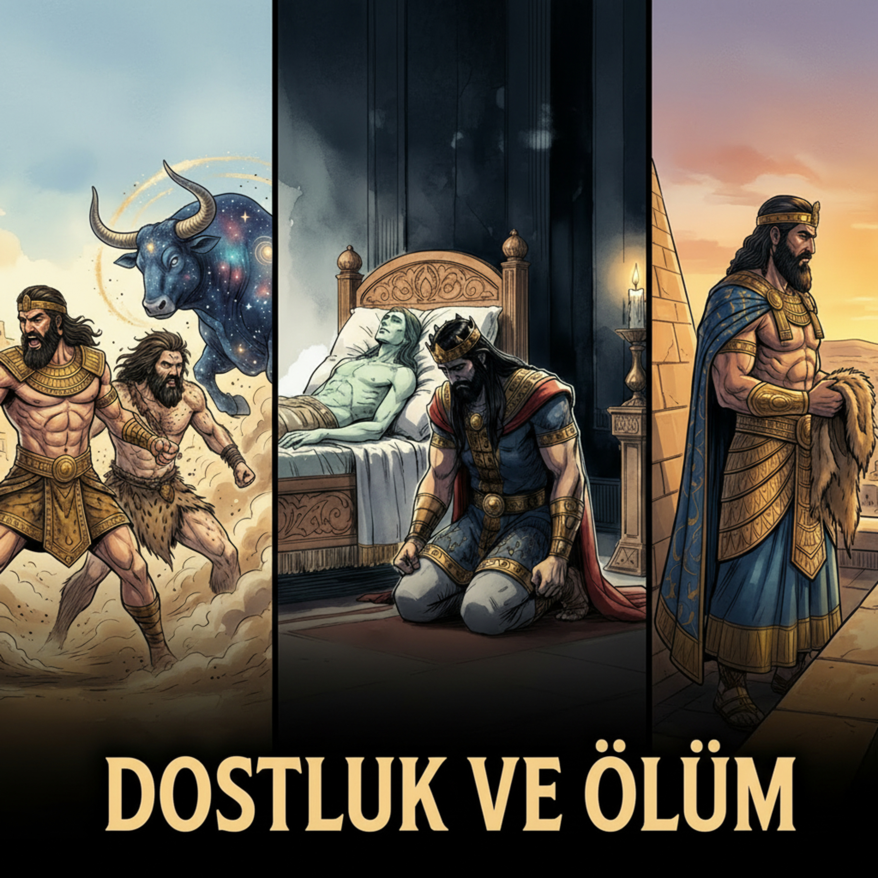 Gılgamış ve Enkidu #1: Efsanenin Tamamı | Sümer Mitolojisi (Podcast) episode artwork