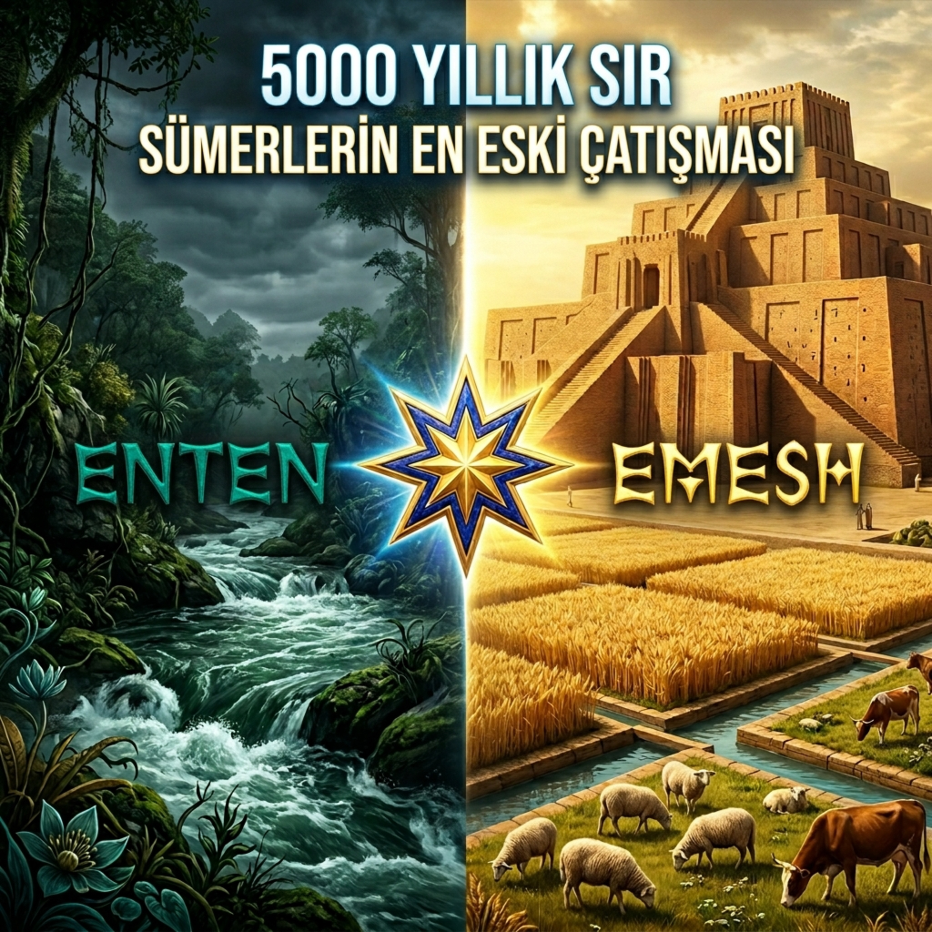 Emeş ile Enten Miti #1: Efsanenin Tamamı | Sümer Mitolojisi (Podcast) episode artwork