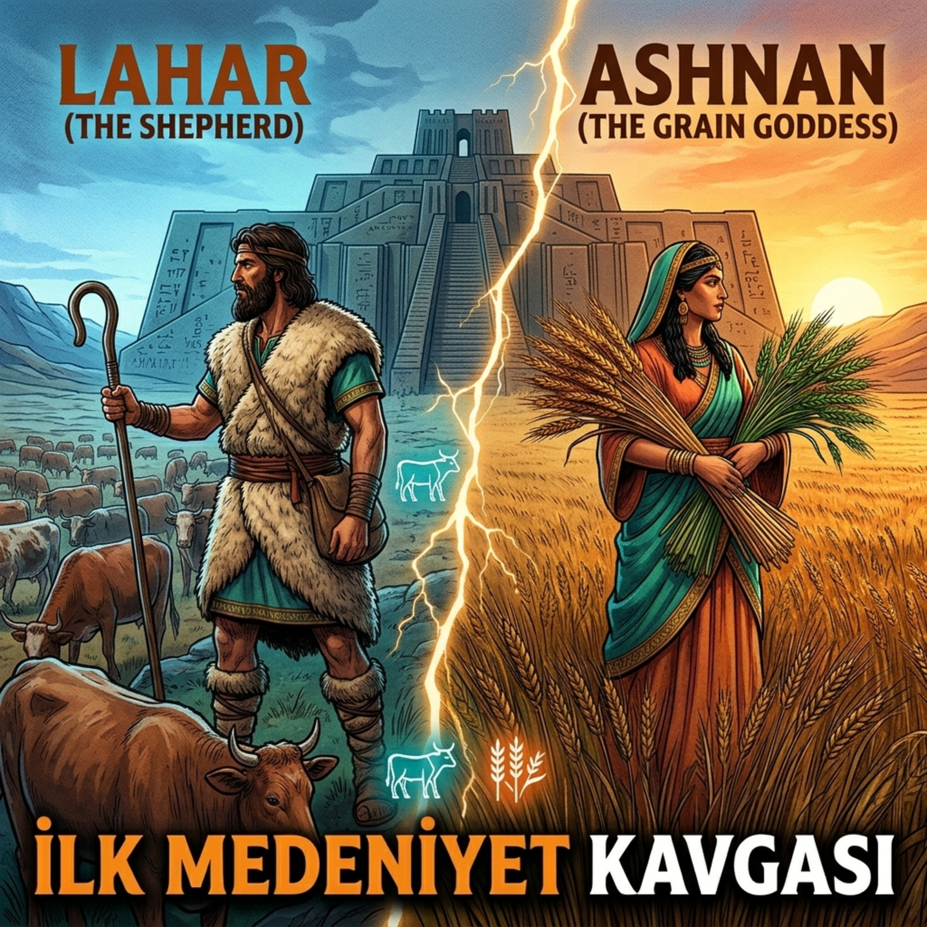 Sığır ve Tahıl #2: Tarım Devrimi ve İnsanın Medeniyeti İnşası | Sümer Mitolojisi (Podcast Analiz) episode artwork
