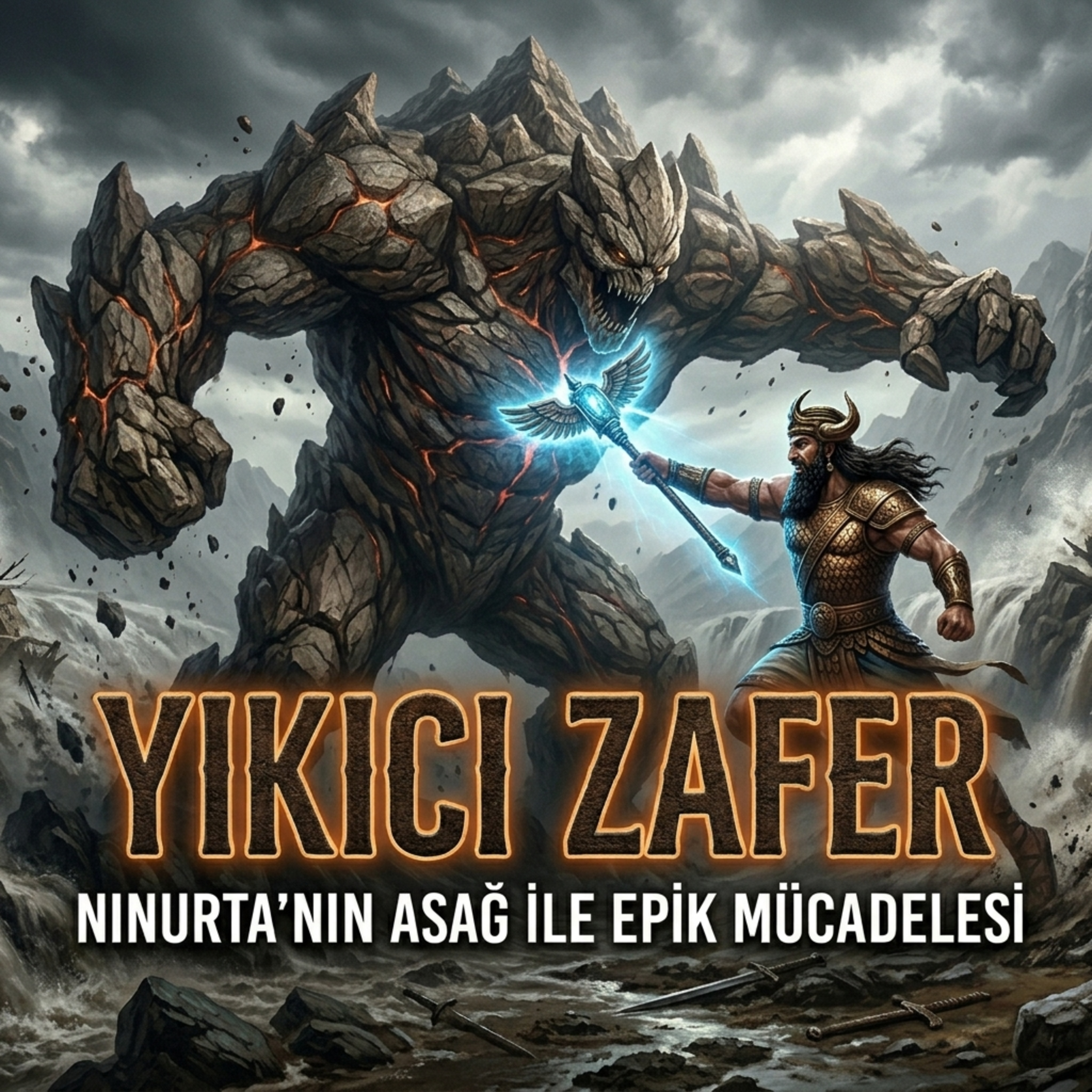 Ninurta ve Taşlar #2: Sümerde Lugal-e Destanı: Ninurta, Asag ve Dicle Nehri | (Podcast Analiz) episode artwork