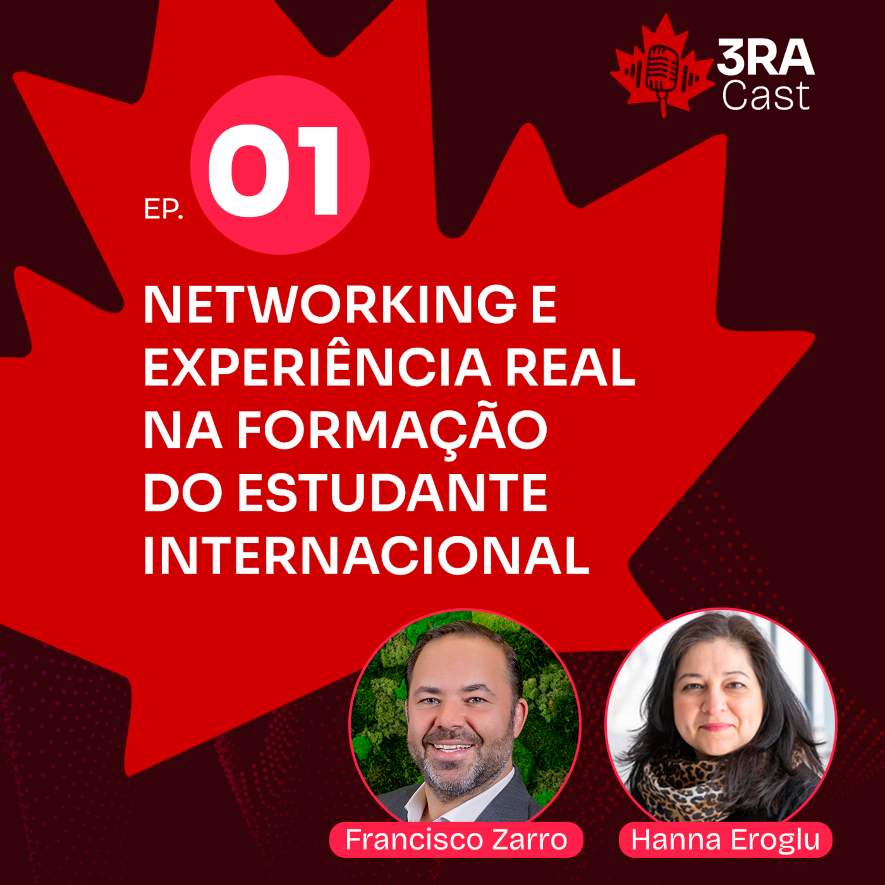 #3RACast: Networking e experiência real na formação do estudante internacional - #1 episode artwork
