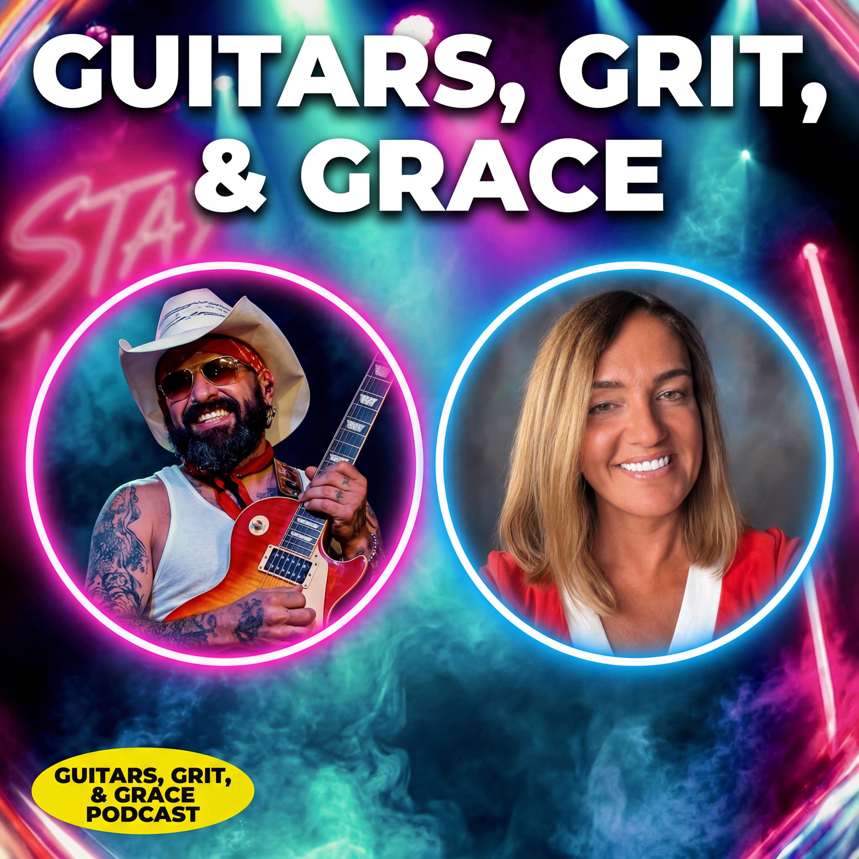 Guitars, Grit, & Grace. A Rock Stars Recovery episode artwork