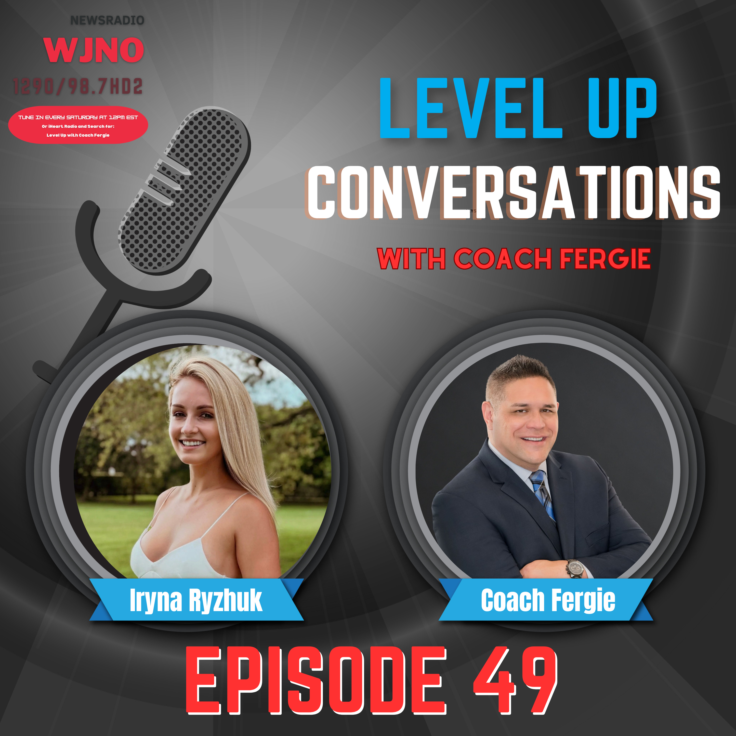 The Hidden Reason High Performers Burn Out (And How to Break Free) ⚡💥 - Level 🆙 Conversation with Iryna Ryzhuk - Founder of The Integration Flow episode artwork