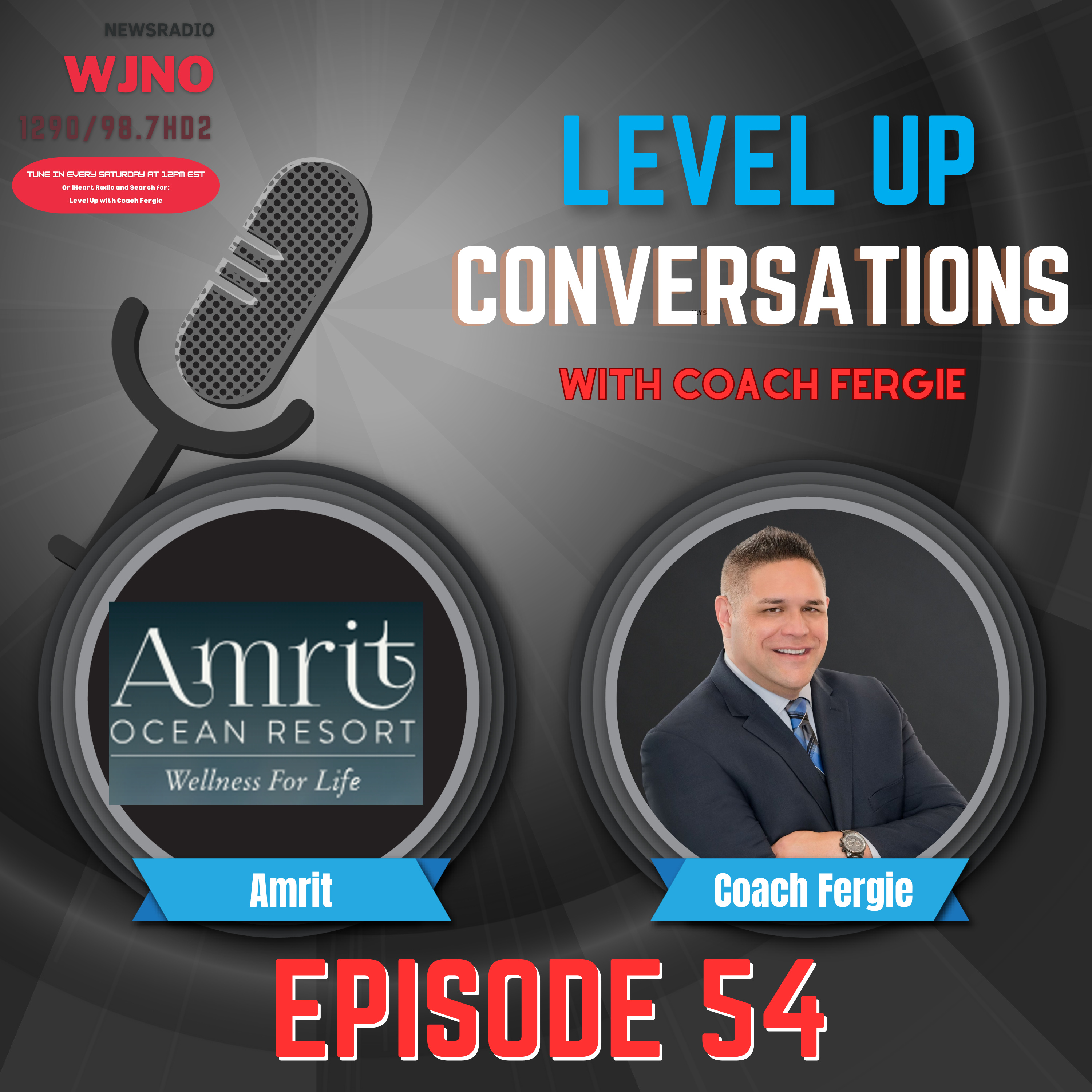🌊 Luxury, Longevity & Living Fully: The Amrit Ocean Blueprint - Level 🆙 Conversation with Dilup and Shama Barot - Founders of Amrit Ocean, Singer Island, FL episode artwork