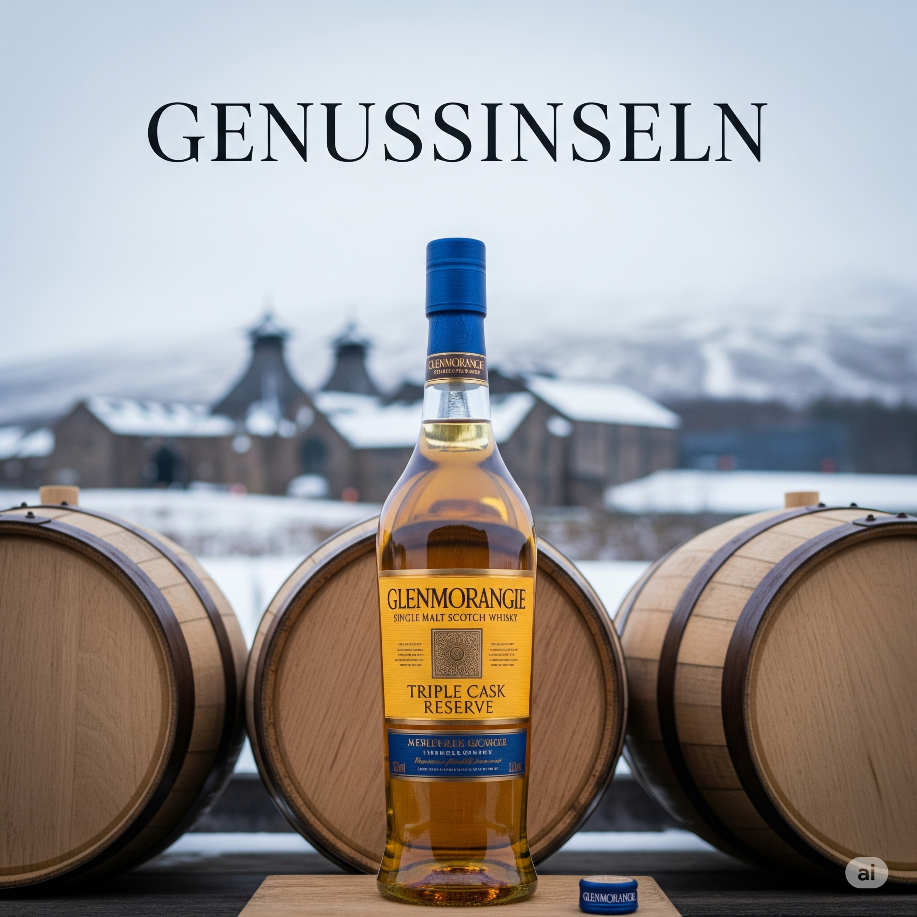 Glenmorangie Triple Cask Reserve Whisky: Die Kunst der dreifachen Reifung in den schottischen Highlands episode artwork