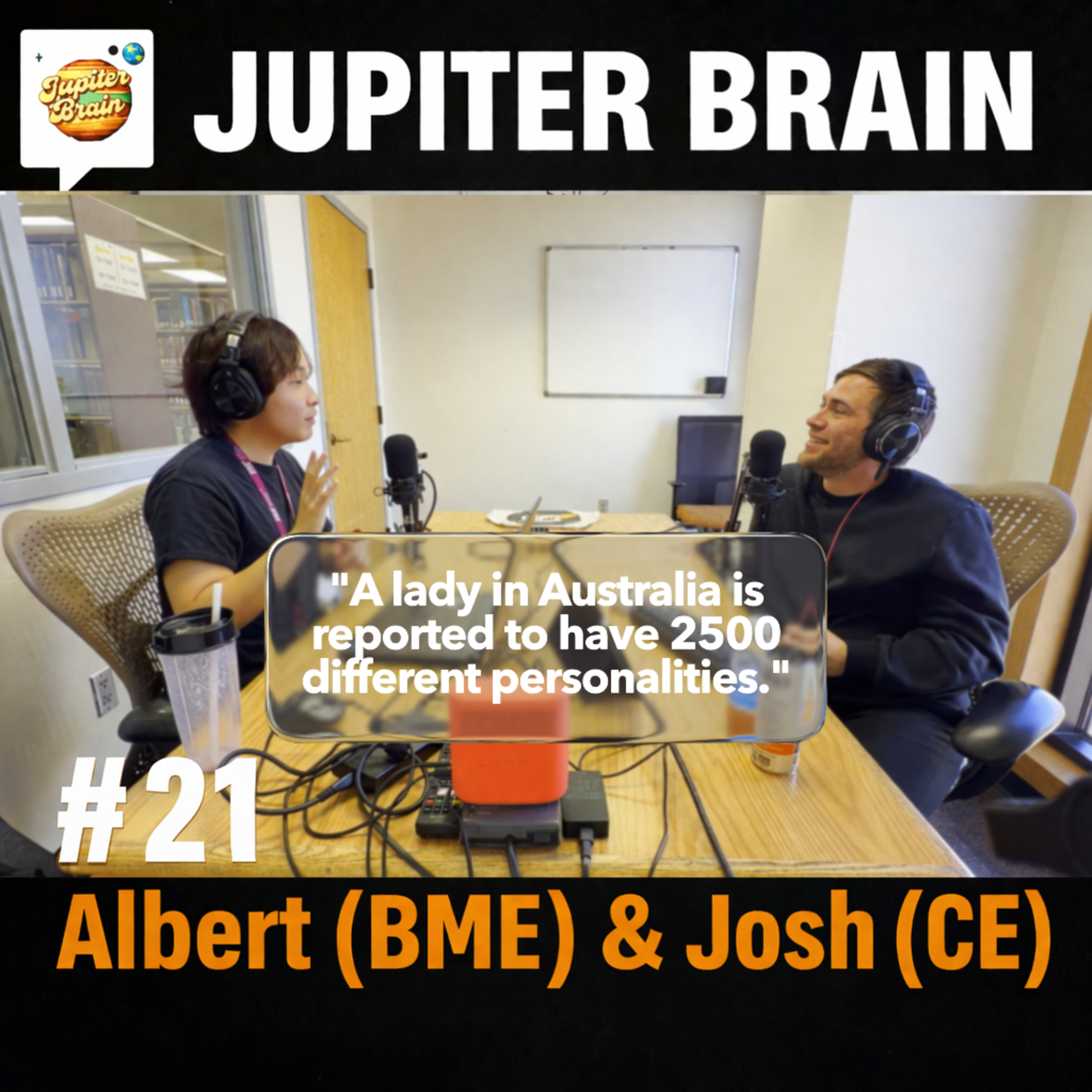 #21 - Albert (BME) & Josh (CE) sims & DID episode artwork