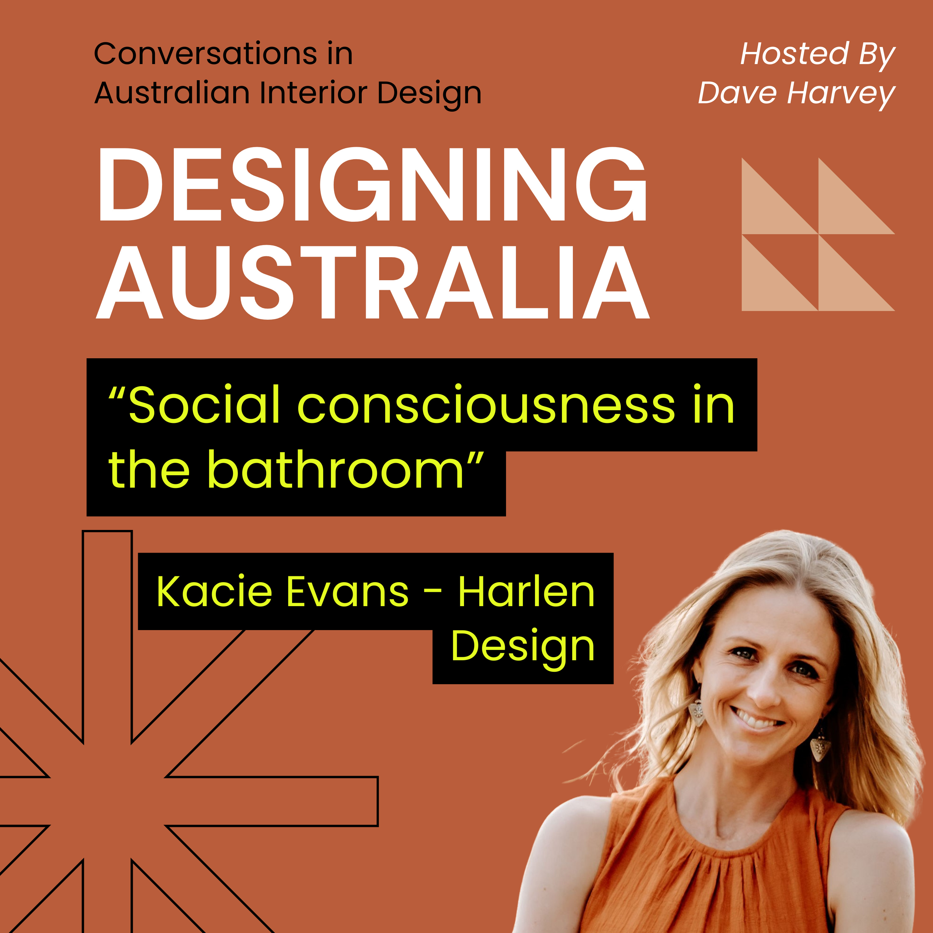 Social Consciousness in the Bathroom: Kacie Evans - Harlen Design episode artwork