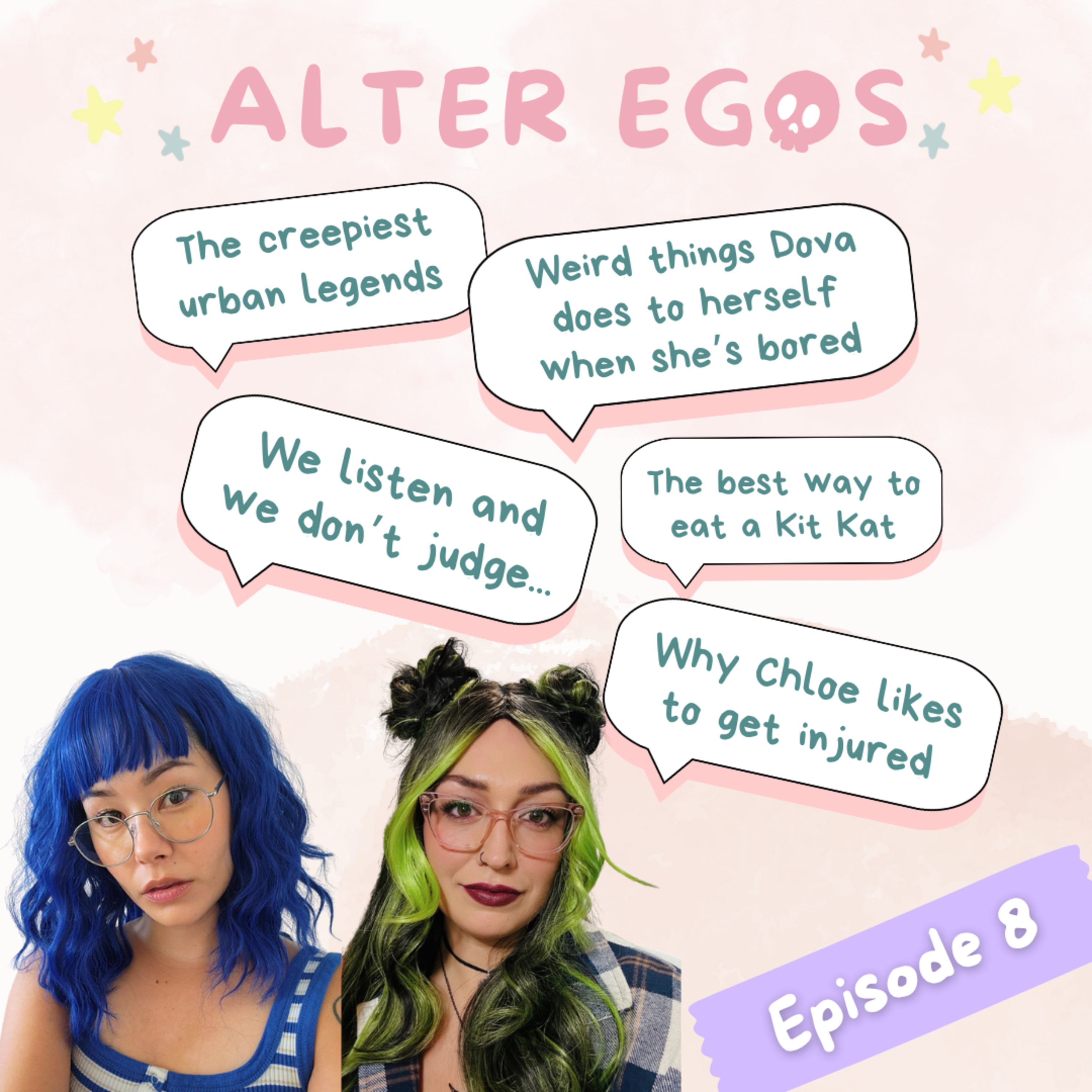 We listen and we don't judge... - Episode 8 episode artwork