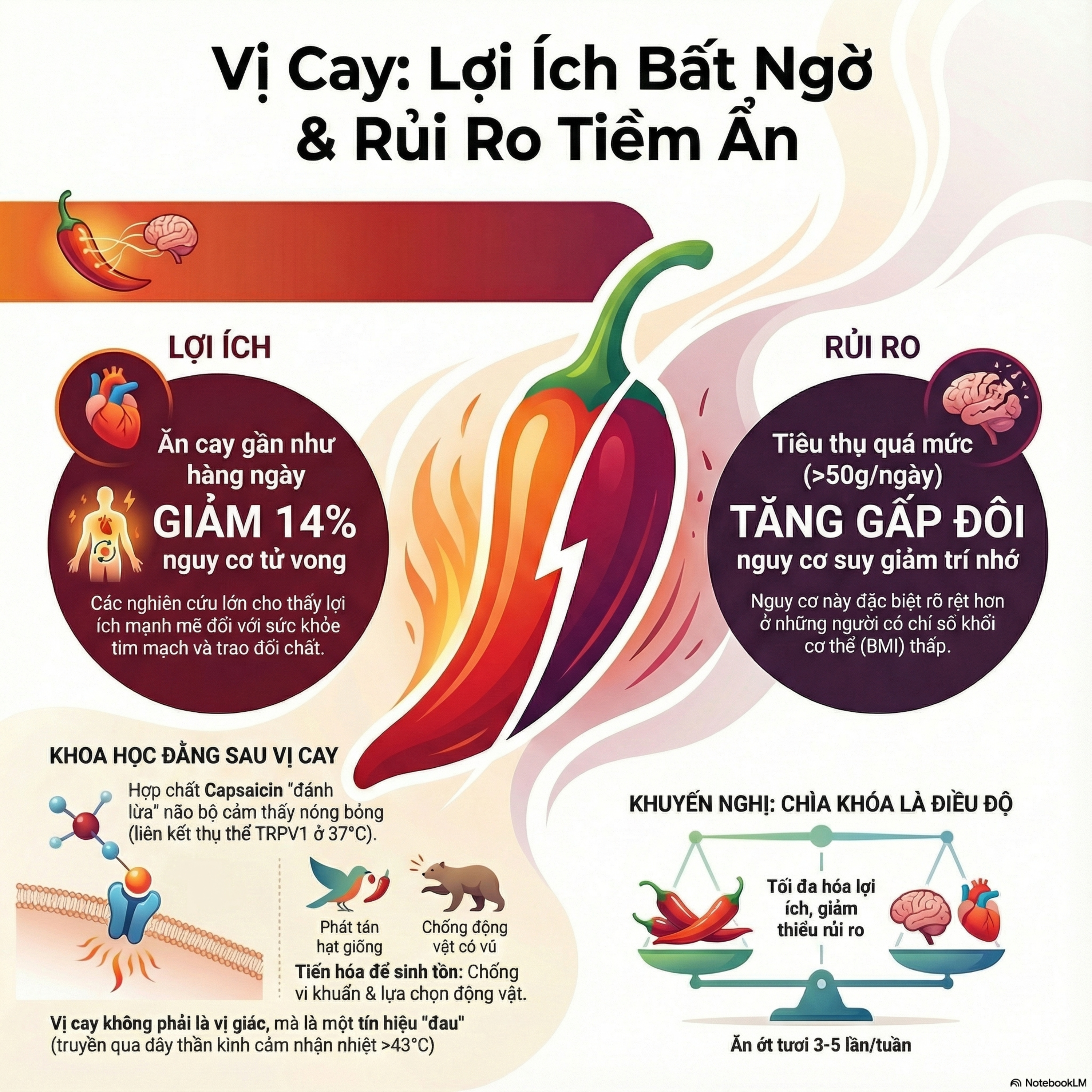 Vì Sao Đồ Cay “Bỏng Rát Mà Phê”? 🌶️🔥 | Khoa Học Đằng Sau Vị Cay episode artwork
