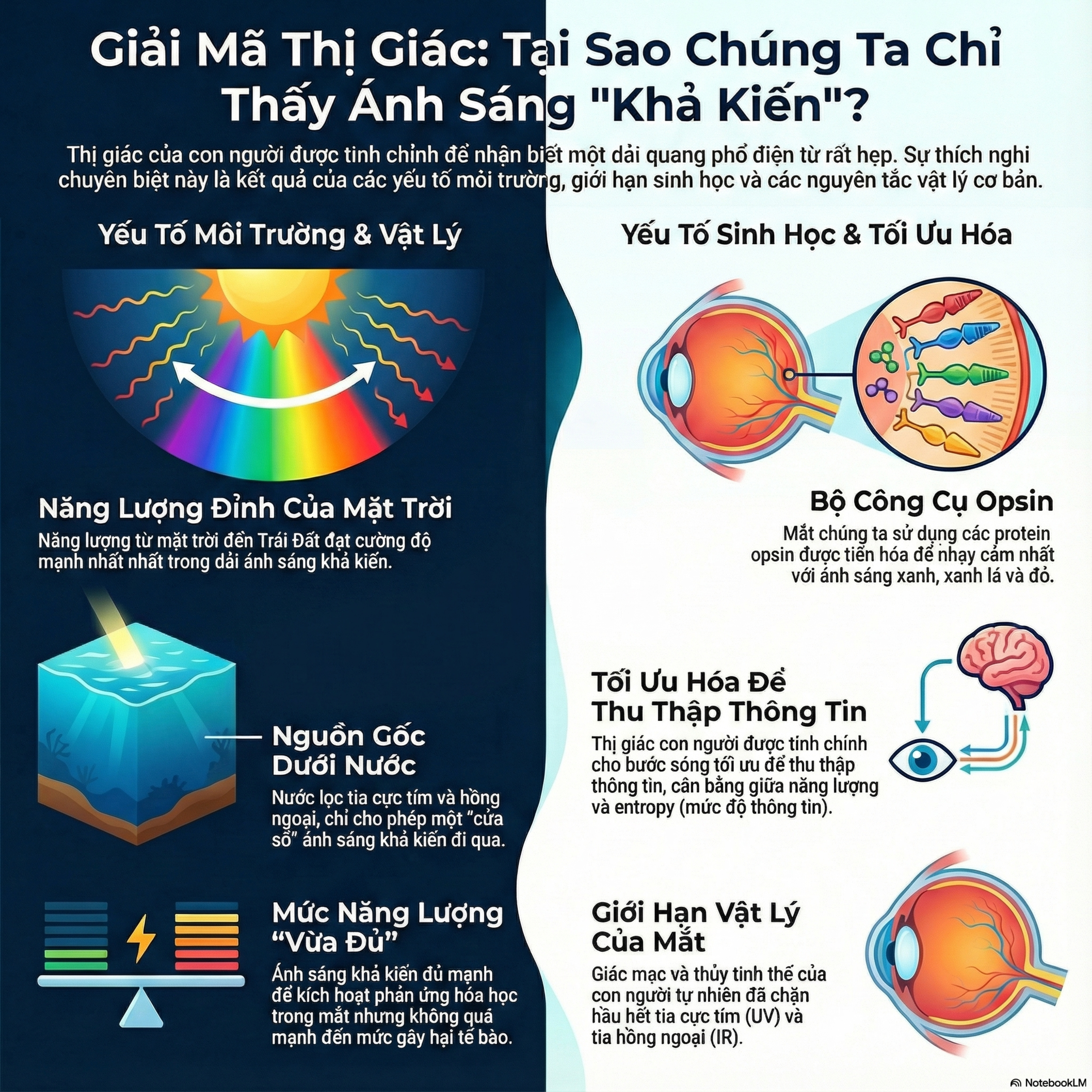 Tại sao con người lại chỉ nhìn thấy vùng ánh sáng dải cầu vồng episode artwork