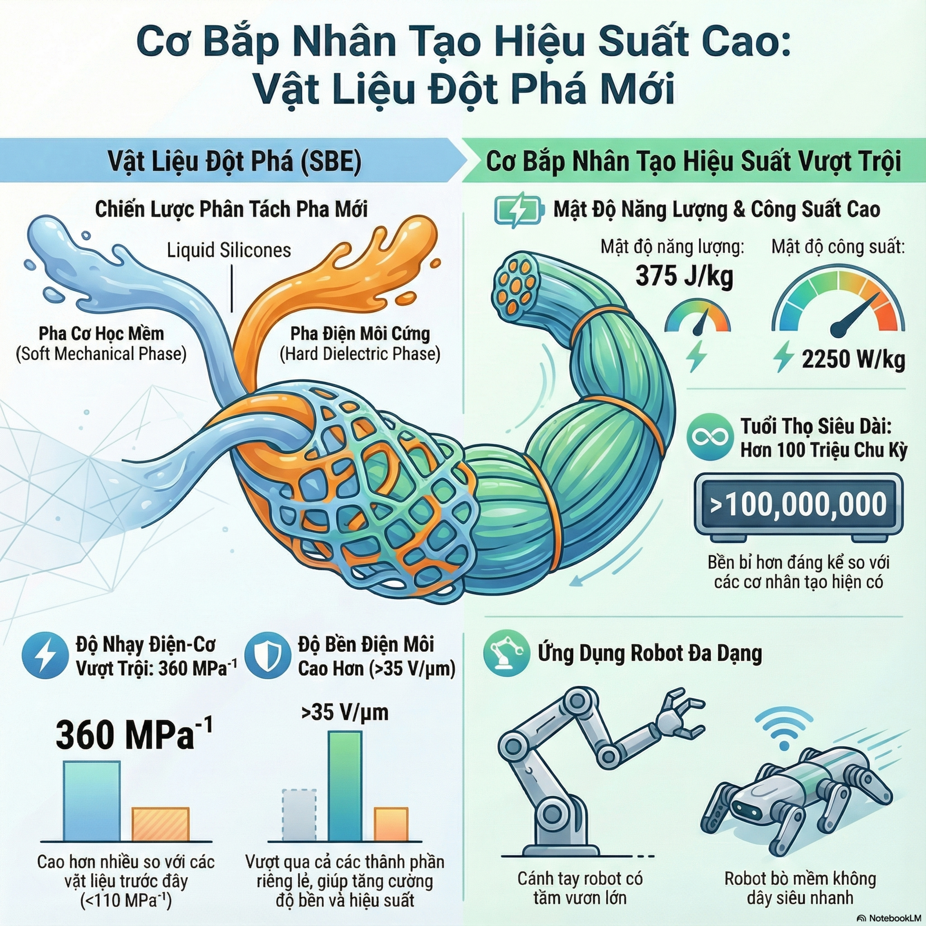 Cơ bắp nhân tạo nâng gấp 500 lần trọng lượng 🤖💪 | Kỷ nguyên mới của robot mềm episode artwork