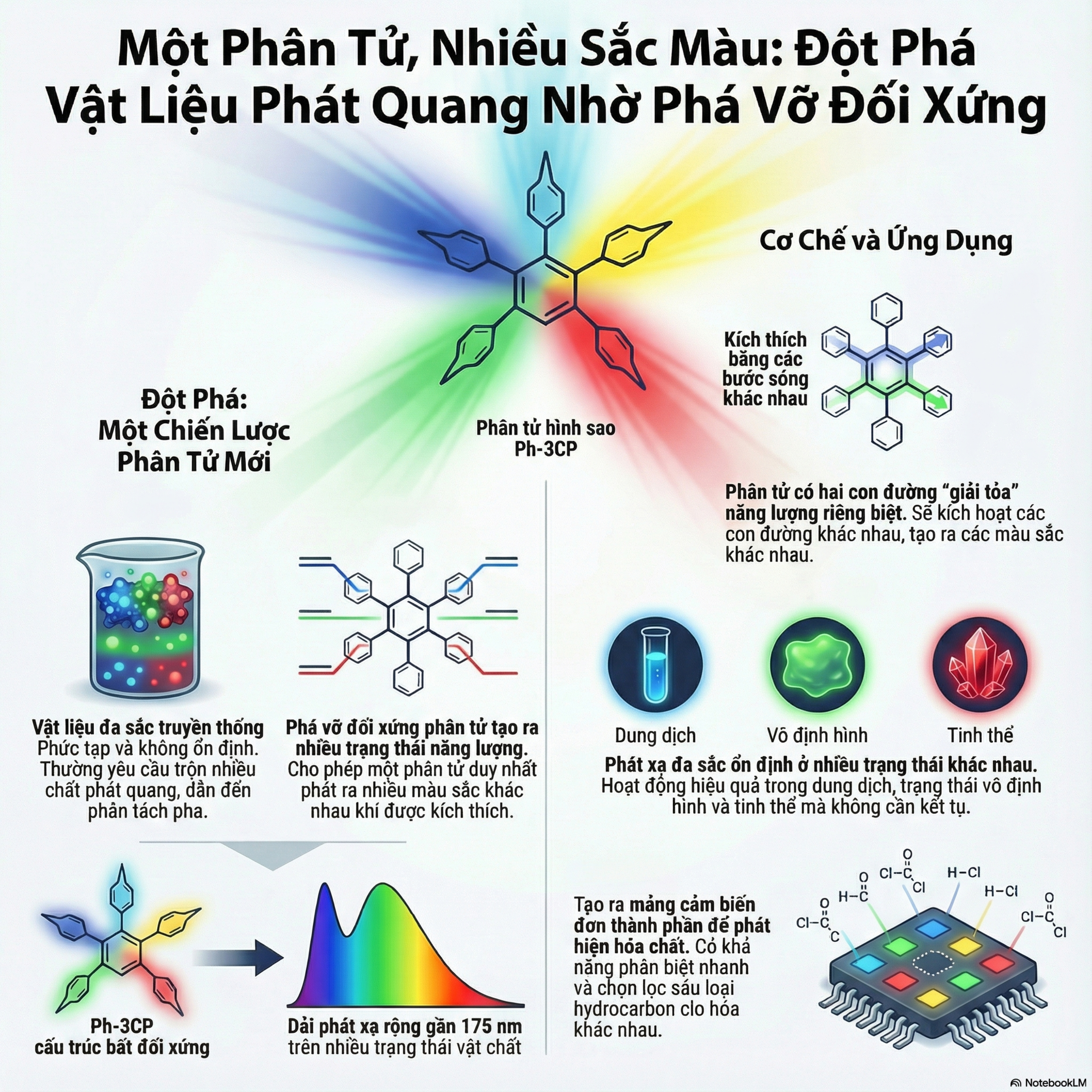 🌈 Một Phân Tử – Muôn Sắc Màu: Khi Phá Vỡ Đối Xứng Tạo Nên Ánh Sáng Đa Sắc episode artwork