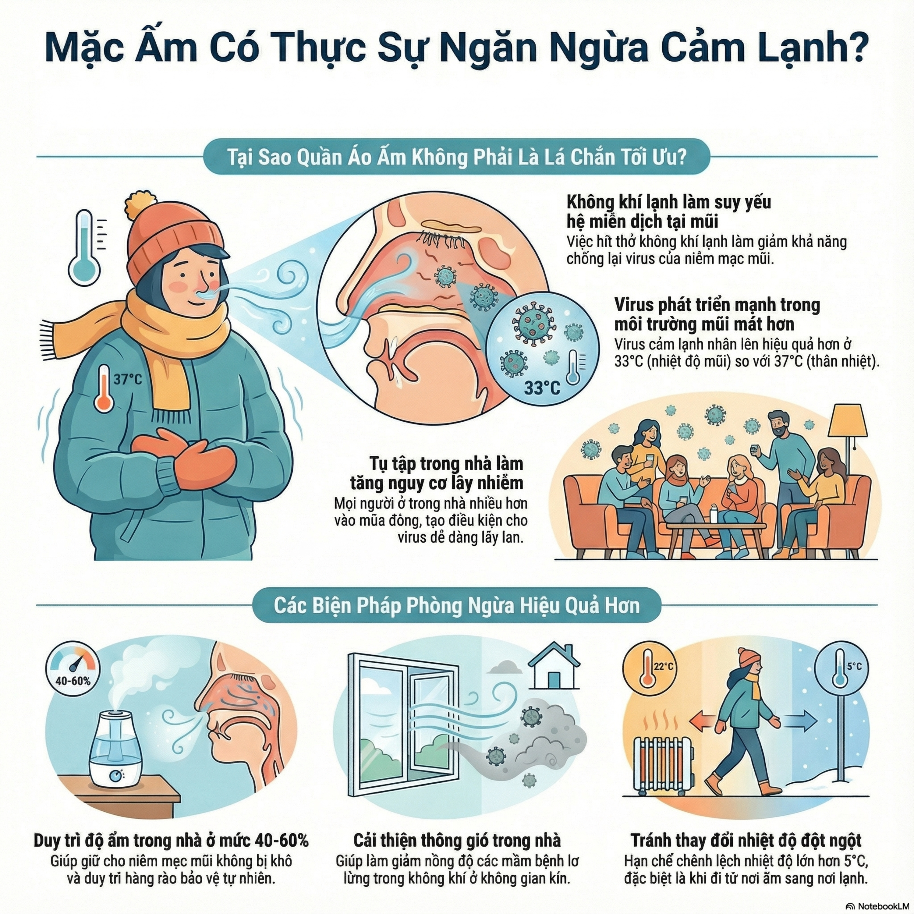 Vì Sao Áo Ấm Vẫn Không Chống Được Cảm Lạnh? 🌬️🧠 episode artwork