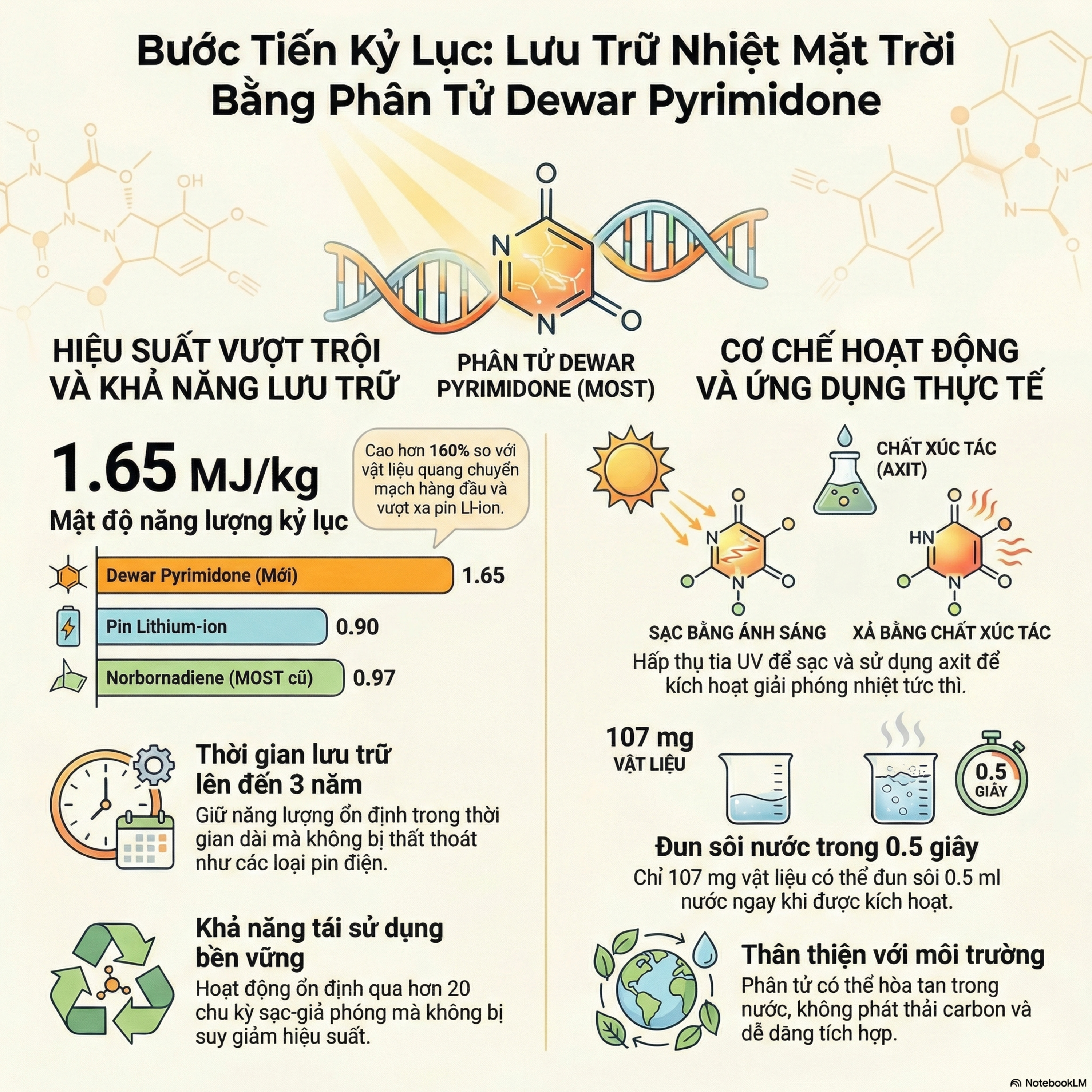 Đóng Chai Ánh Nắng: Nhiên Liệu Phân Tử Lưu Trữ Nhiệt 3 Năm ☀️🧪 episode artwork