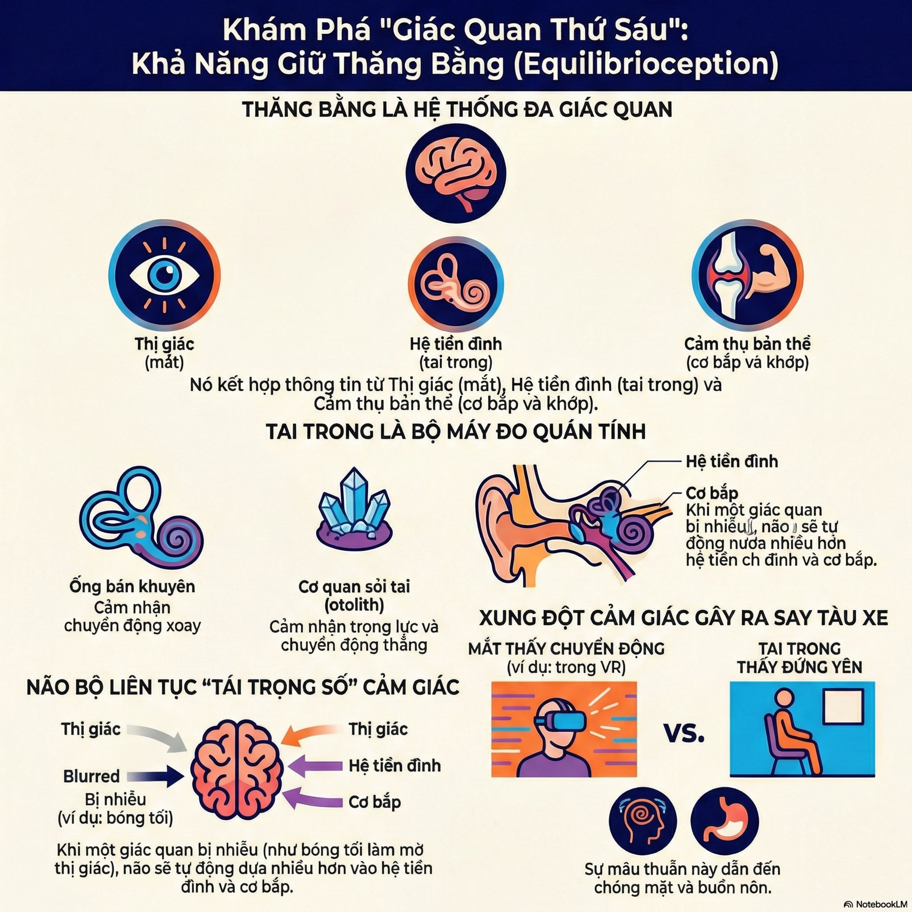 Vì Sao Bạn Không Ngã? Khoa Học Của Giác Quan Thầm Lặng 🧠⚖️ episode artwork
