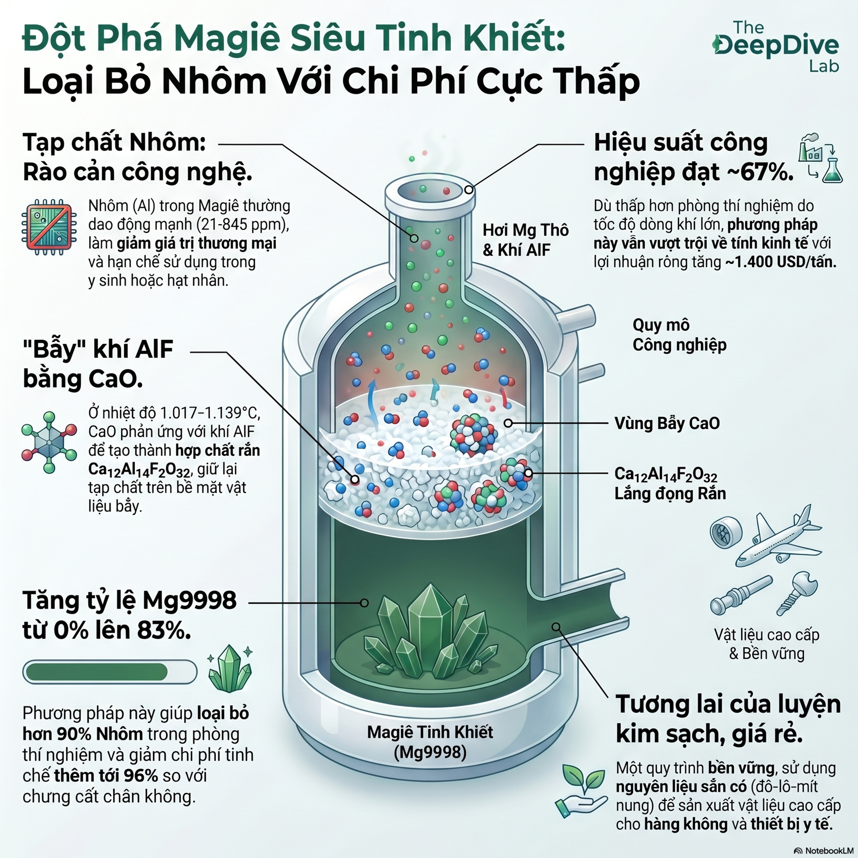 Đột Phá Giảm 96% Chi Phí Tinh Luyện Magie Siêu Tinh Khiết 🔬💥 episode artwork