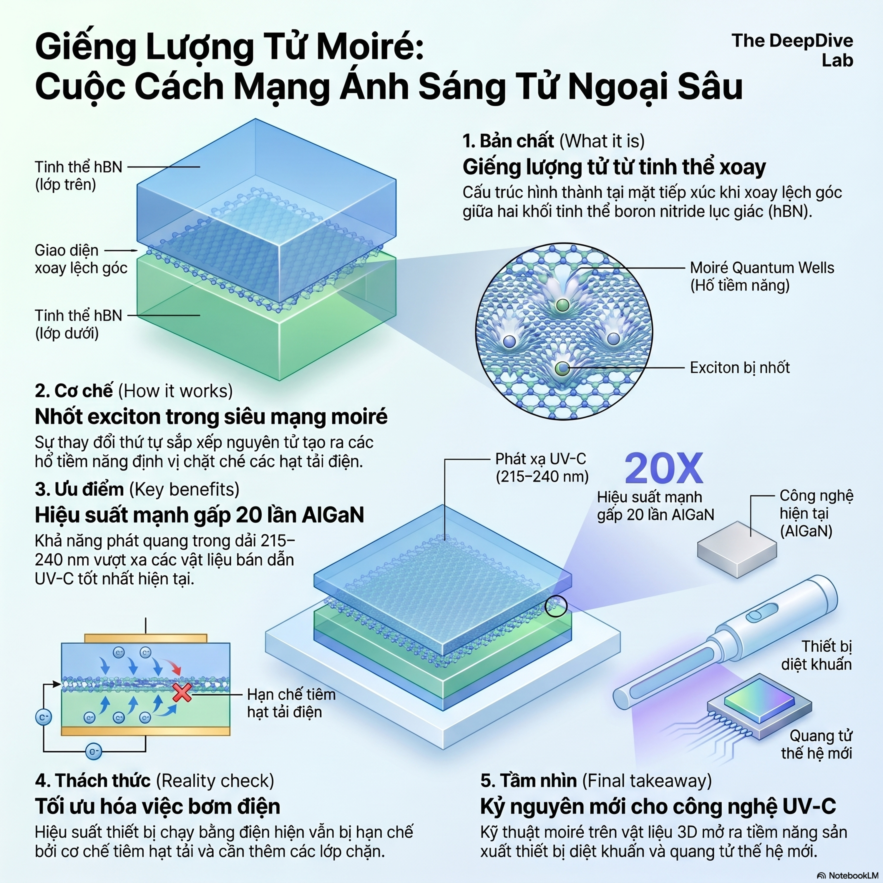 Giếng Lượng Tử Moiré hBN: Đột Phá Tăng Hiệu Suất UV-C Mạnh Gấp 20 Lần 🔬⚡ episode artwork
