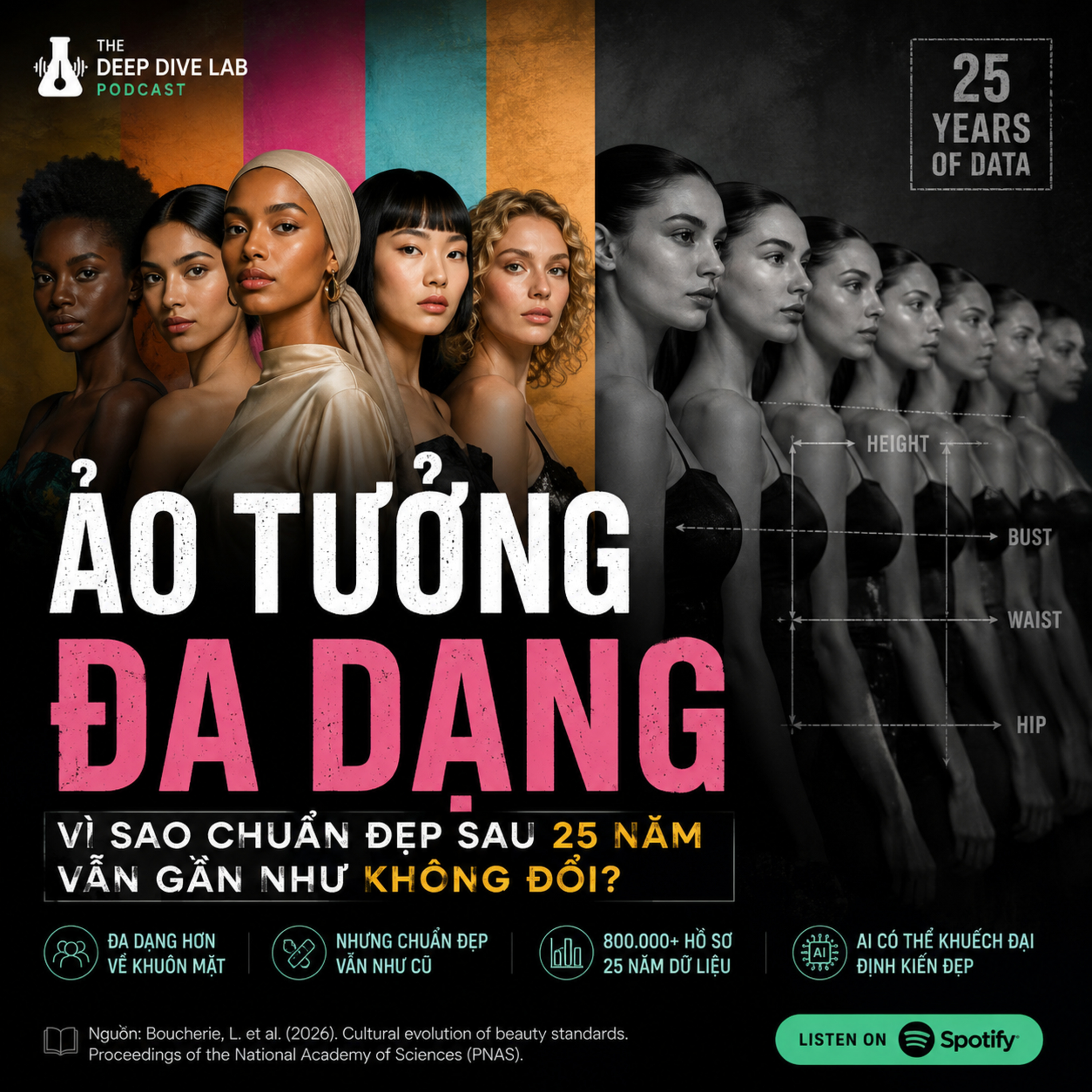 Ảo Tưởng Đa Dạng: Vì Sao Chuẩn Đẹp Sau 25 Năm Vẫn Gần Như Không Đổi? episode artwork