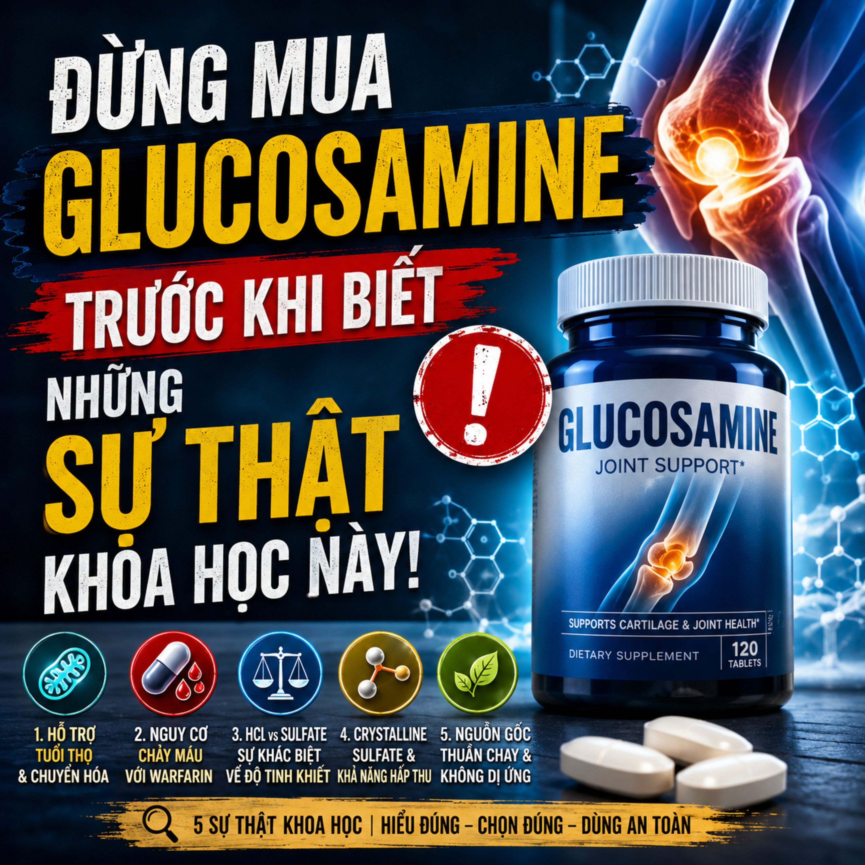 Đừng Mua Glucosamine Trước Khi Biết Những Sự Thật Khoa Học Này! episode artwork