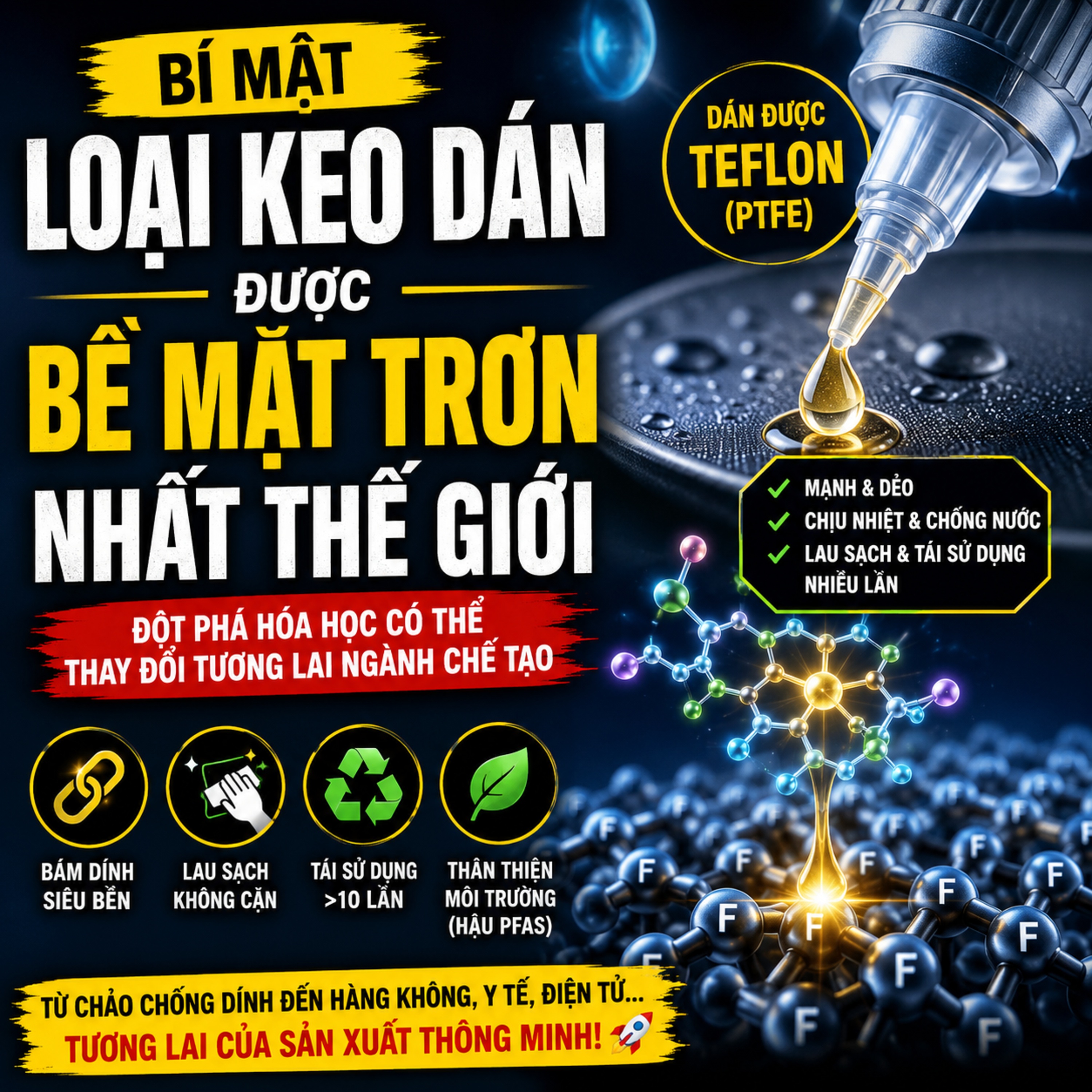 Bí Mật Loại Keo Dán Được Bề Mặt Trơn Nhất Thế Giới episode artwork