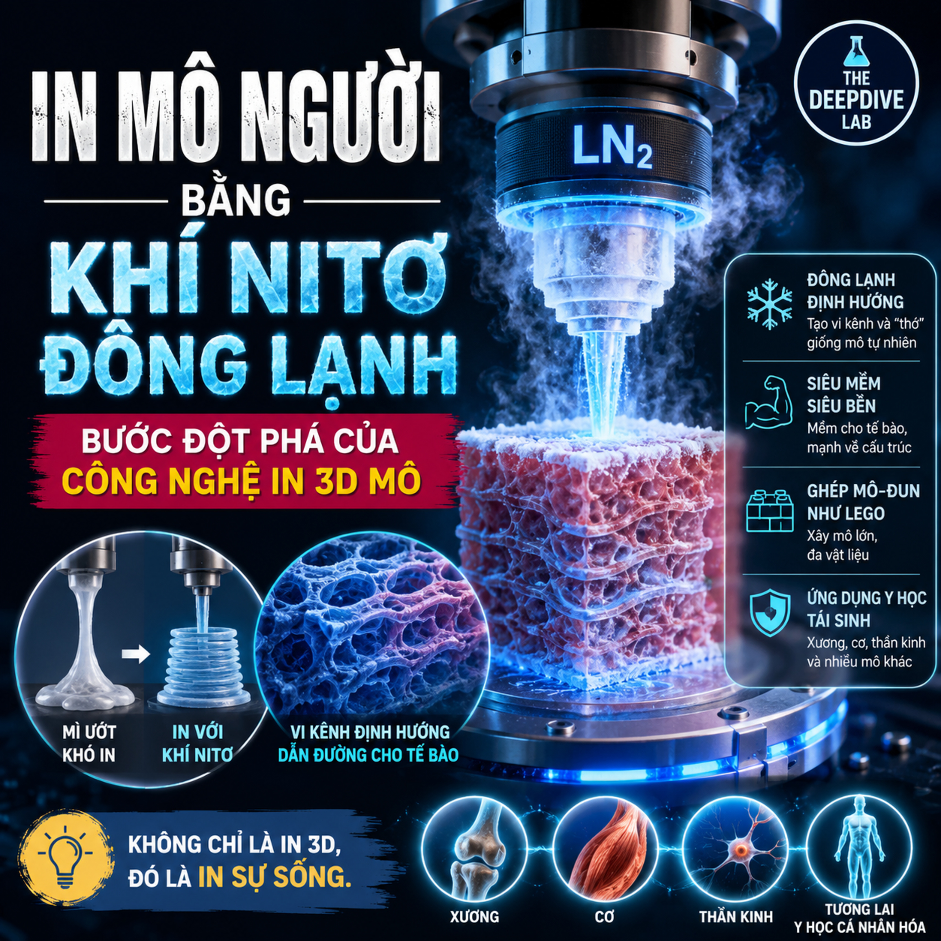 3D In Mô Người Bằng Khí Nitơ Đông Lạnh: Tương Lai Của Nội Tạng Nhân Tạo? episode artwork