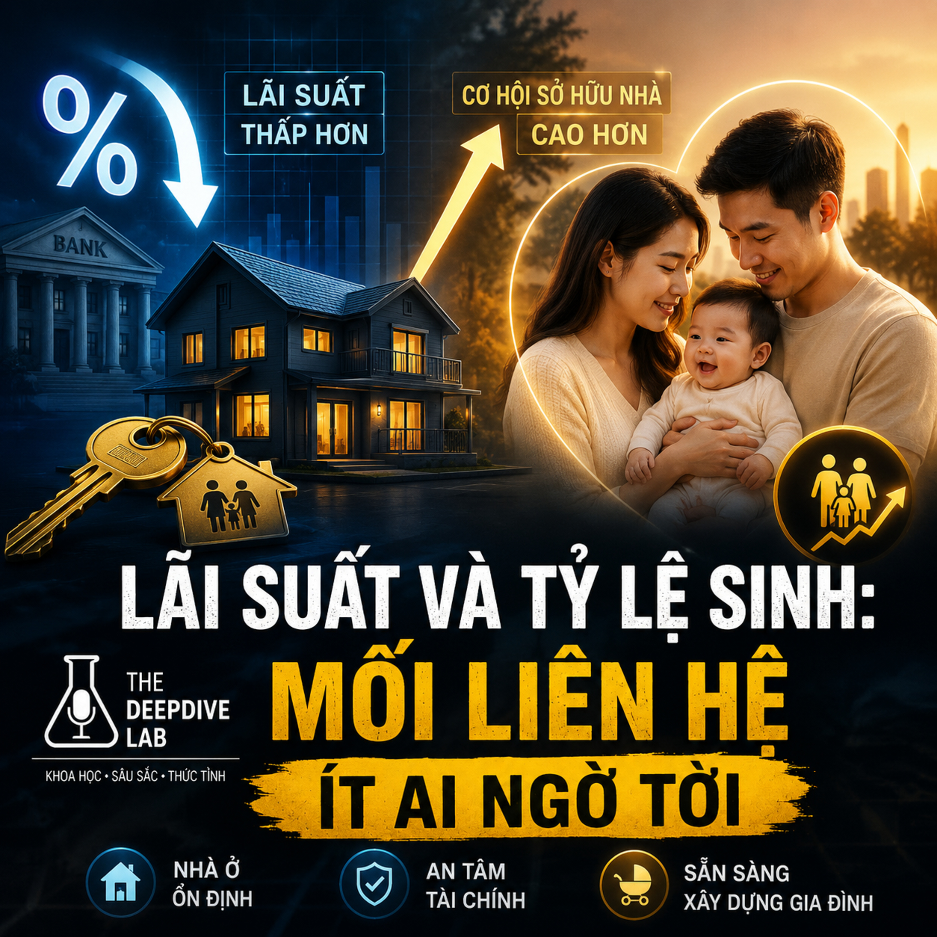 Vì Sao Lãi Suất Vay Thấp Hơn Có Thể Làm Tăng Tỷ Lệ Sinh? episode artwork