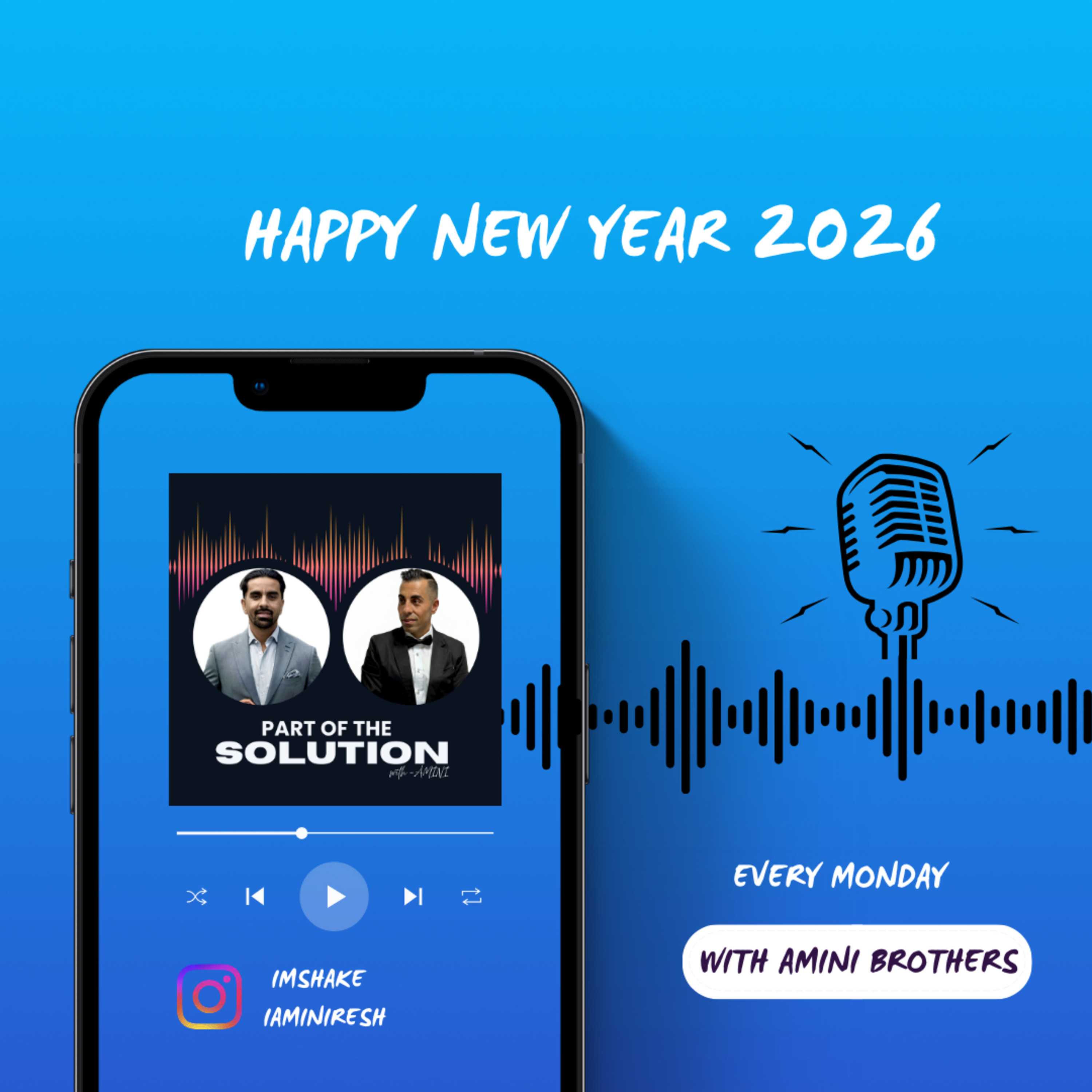 Happy new year 2026 EP#1 episode artwork