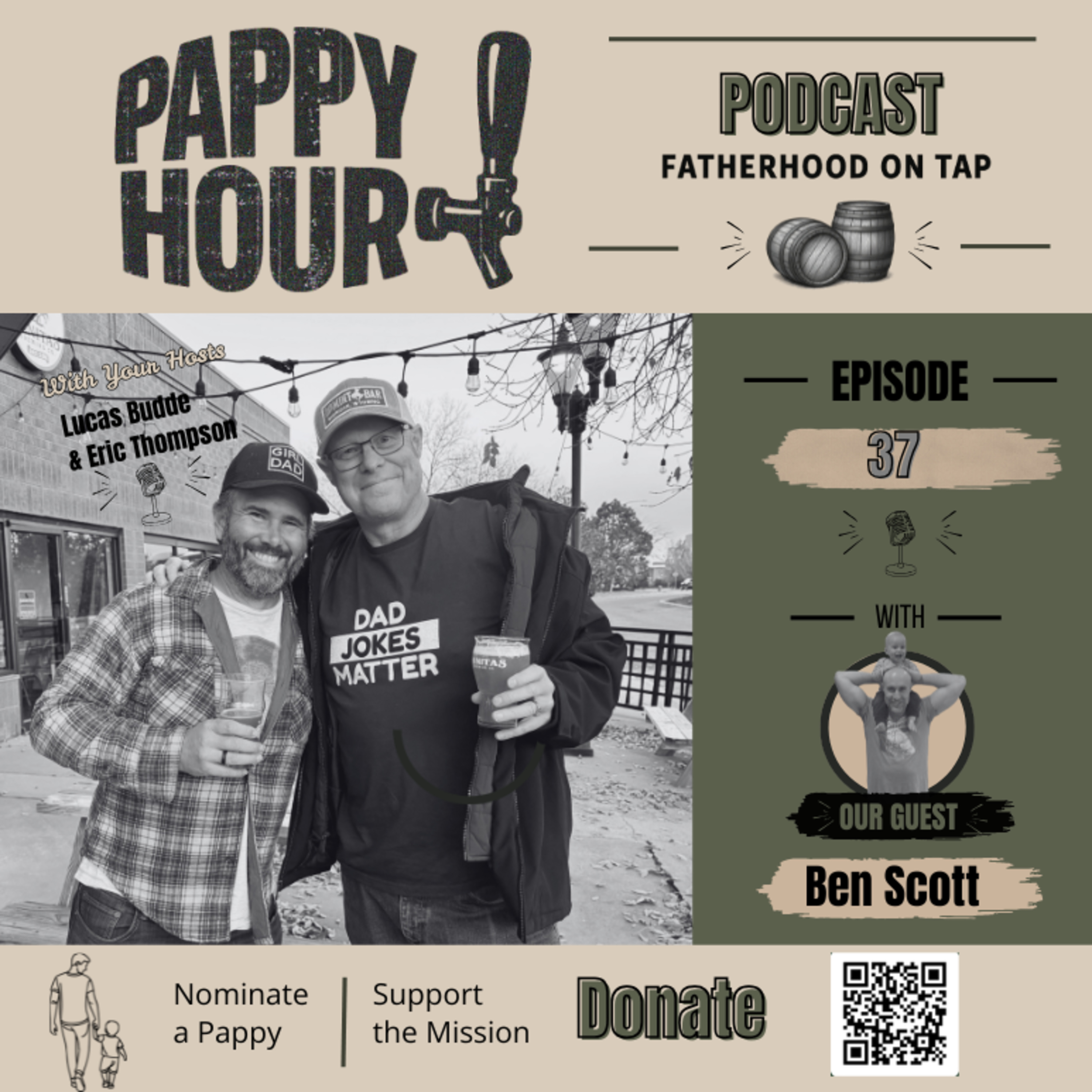 Pappy Hour E37 w/ Ben Scott episode artwork