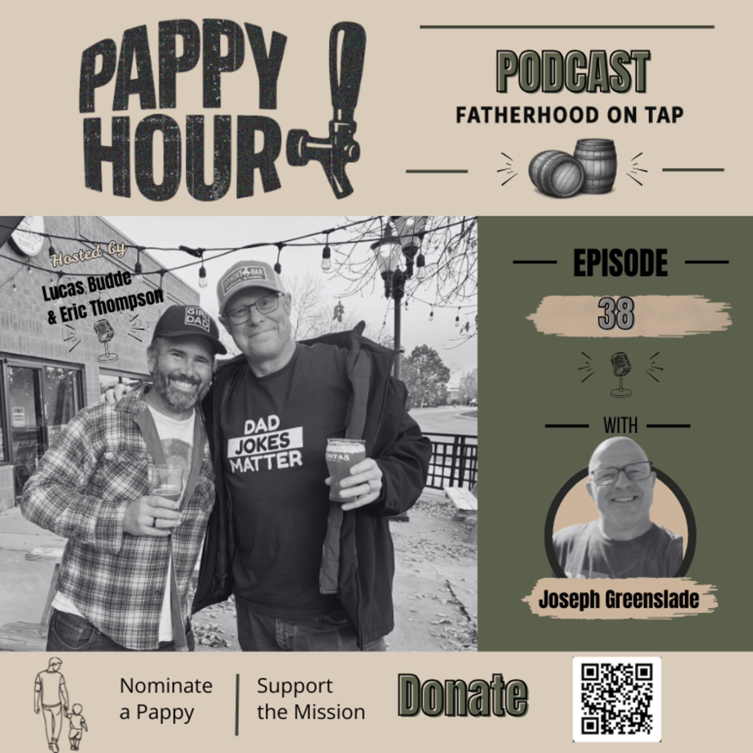 Pappy Hour E38 w/ Joseph Greenslade episode artwork