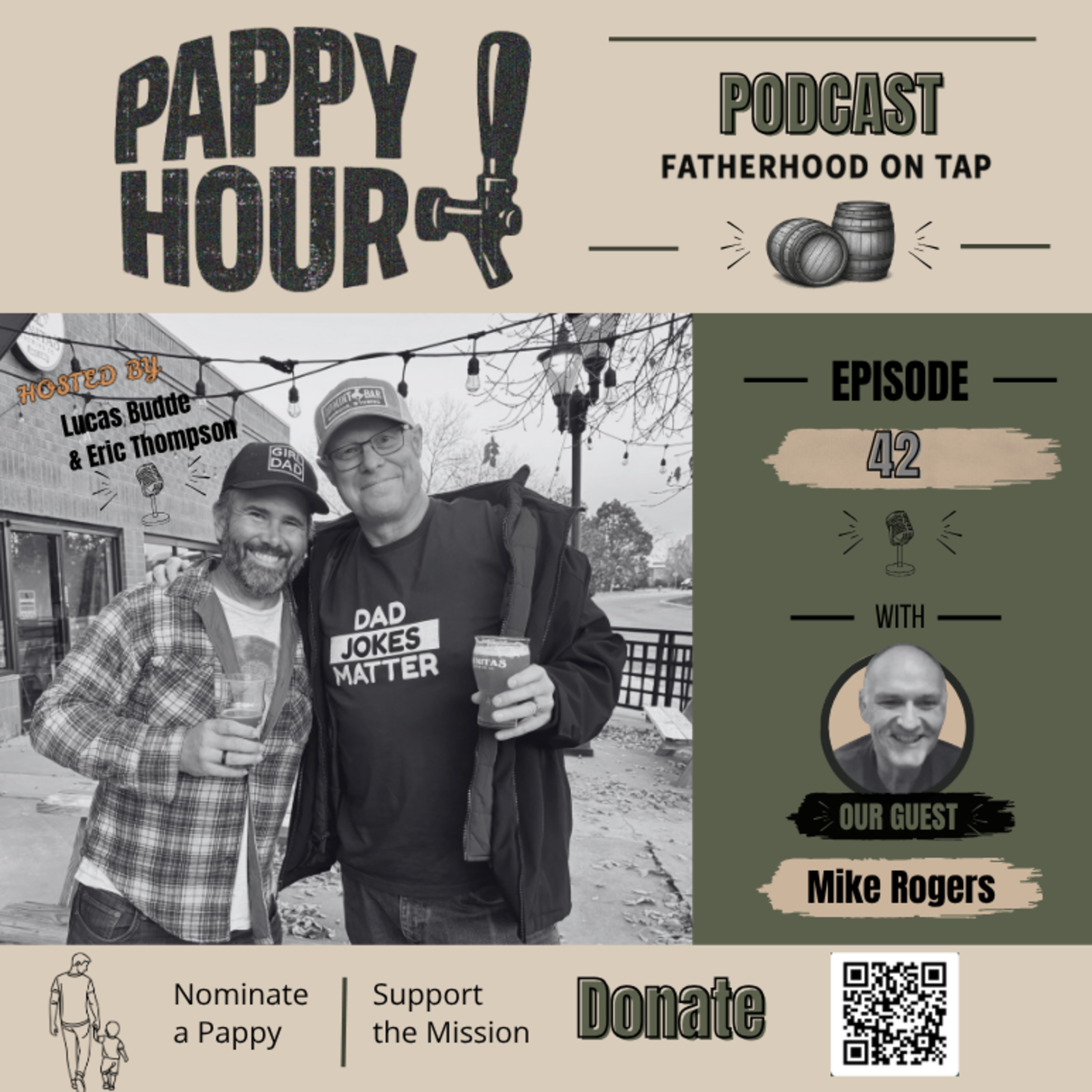 Pappy Hour E42 w/ Mike Rogers episode artwork