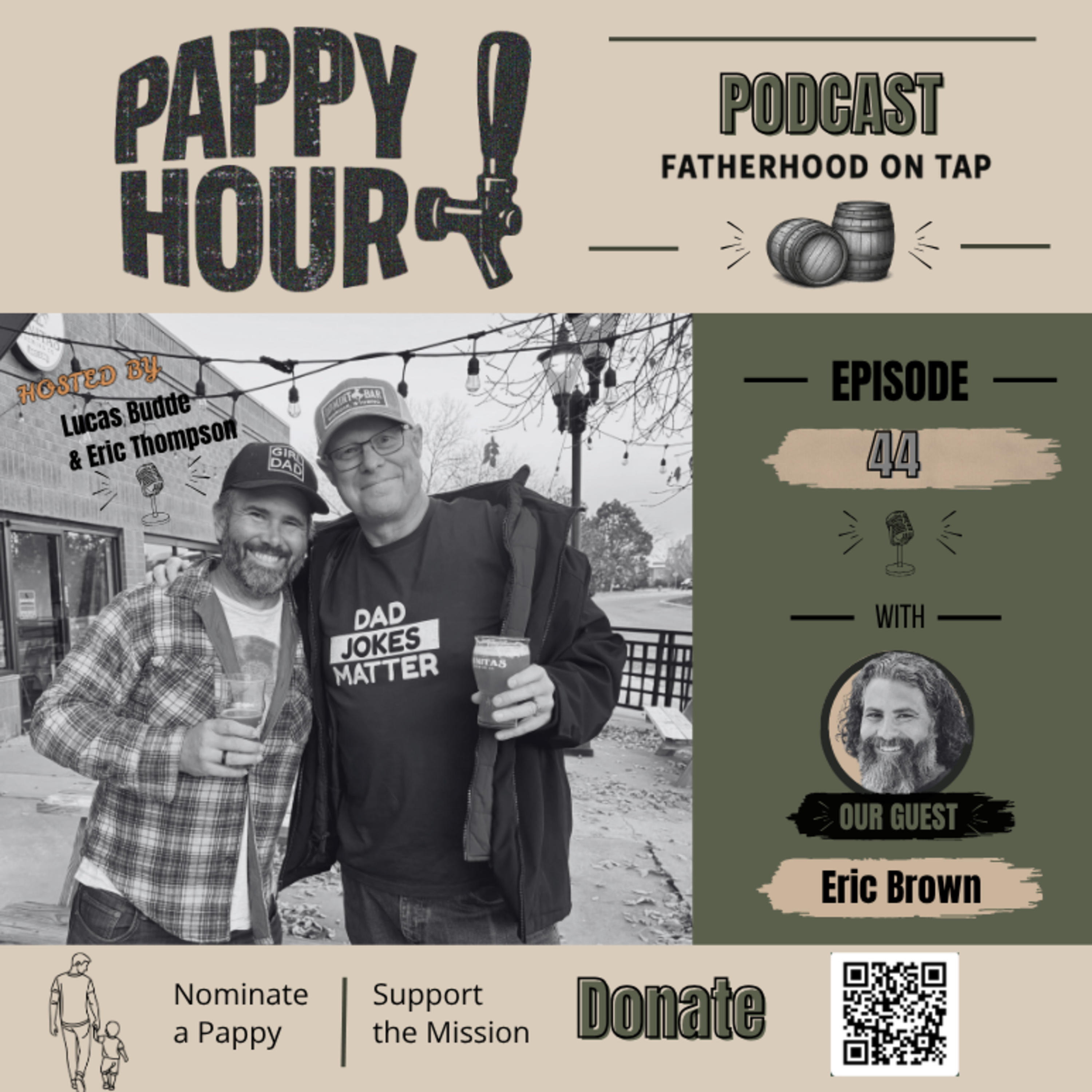 Pappy Hour E44 w/ Eric Brown episode artwork