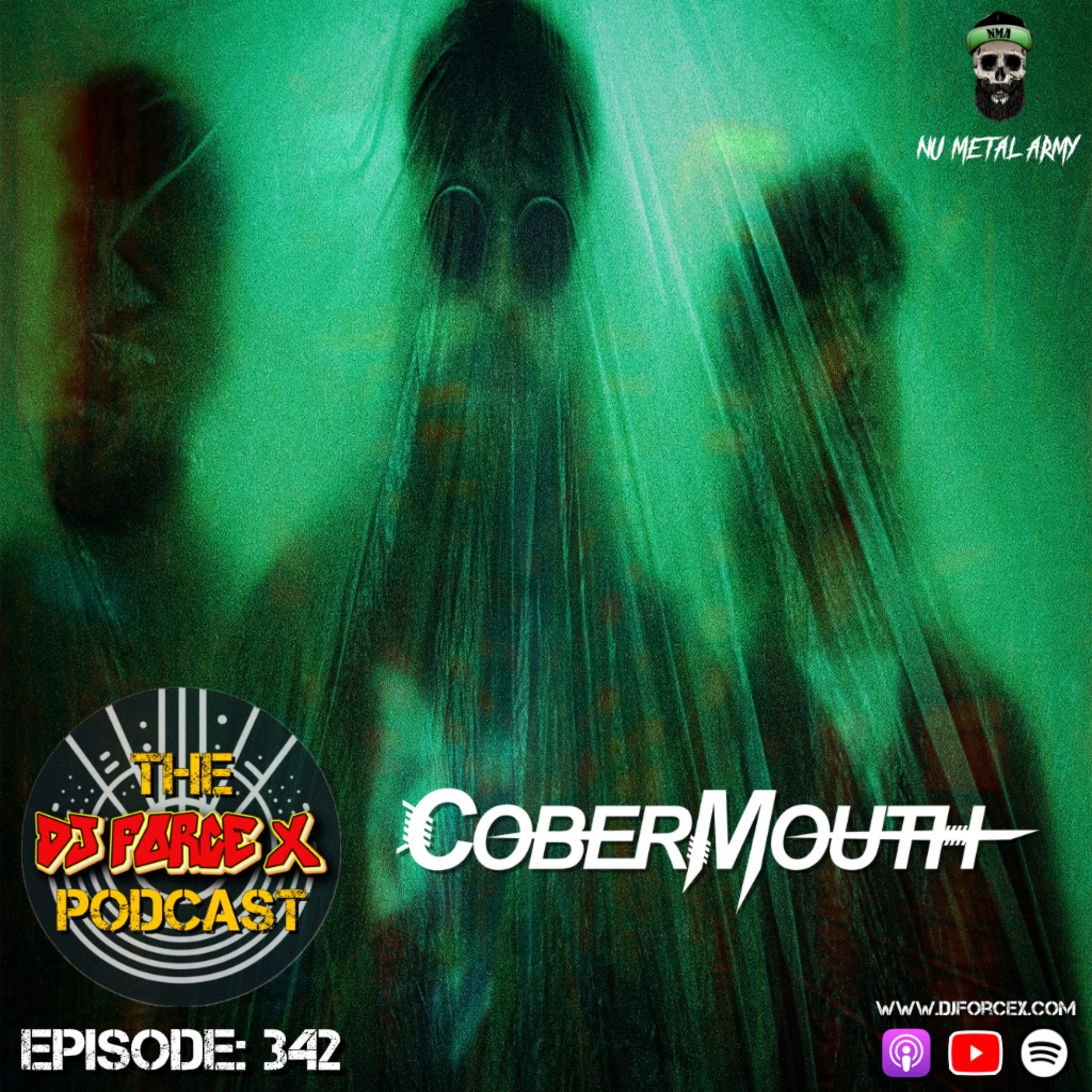 Cober Mouth | CESSPIT & UK Metalcore’s Next Wave | DJ Force X Podcast Ep 342 episode artwork