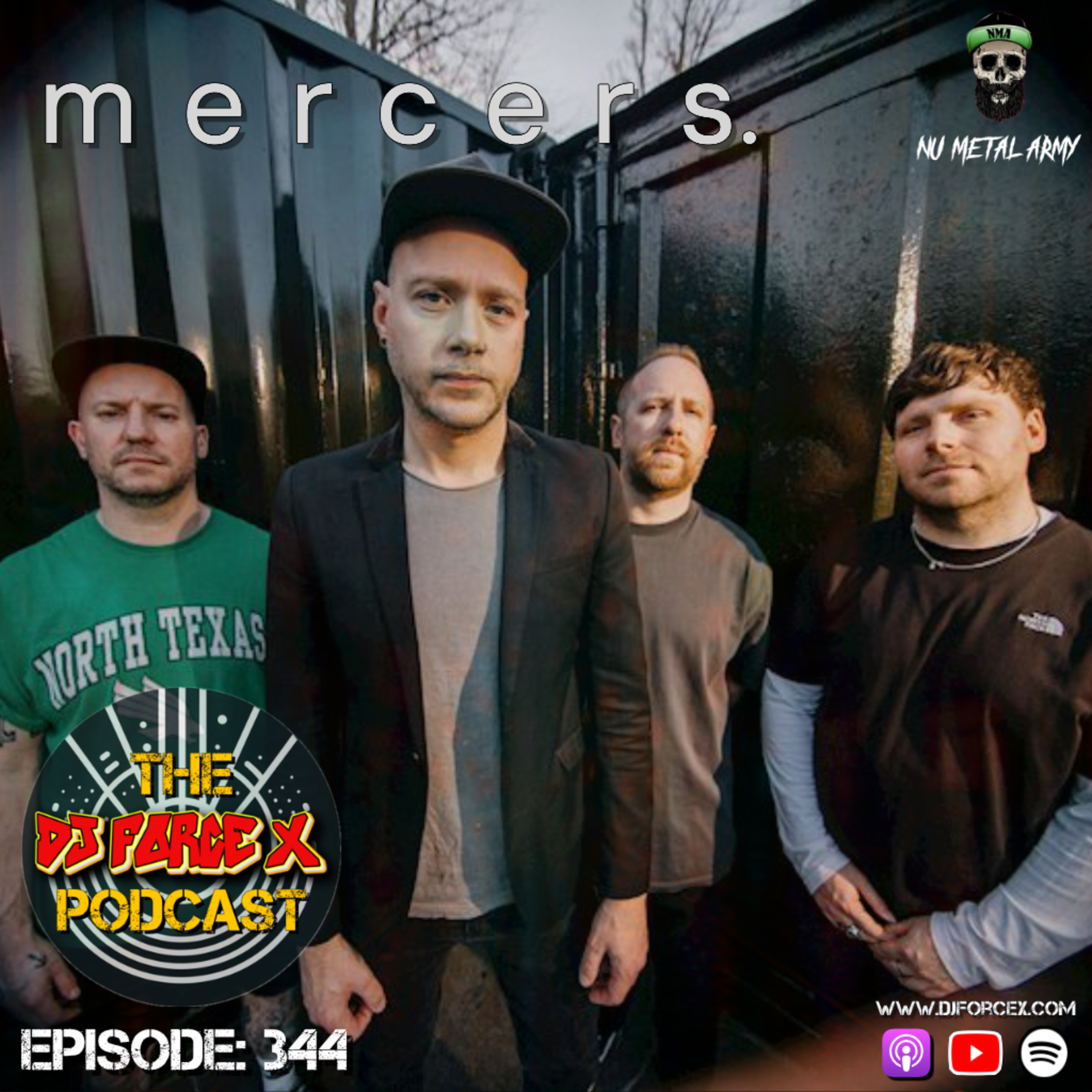 Mercers | The Liminal Tapes & A Fresh Creative Identity | DJ Force X Podcast Ep 344 episode artwork