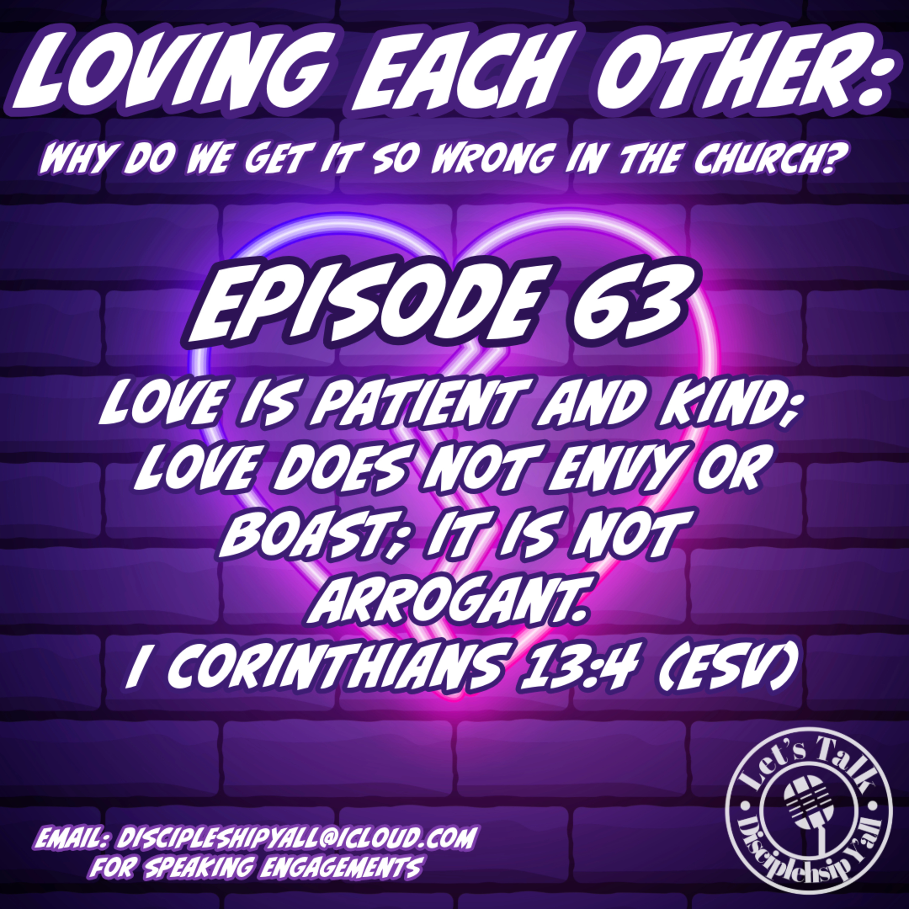 Episode 63 - Loving Each Other: How the Church Gets it Wrong episode artwork
