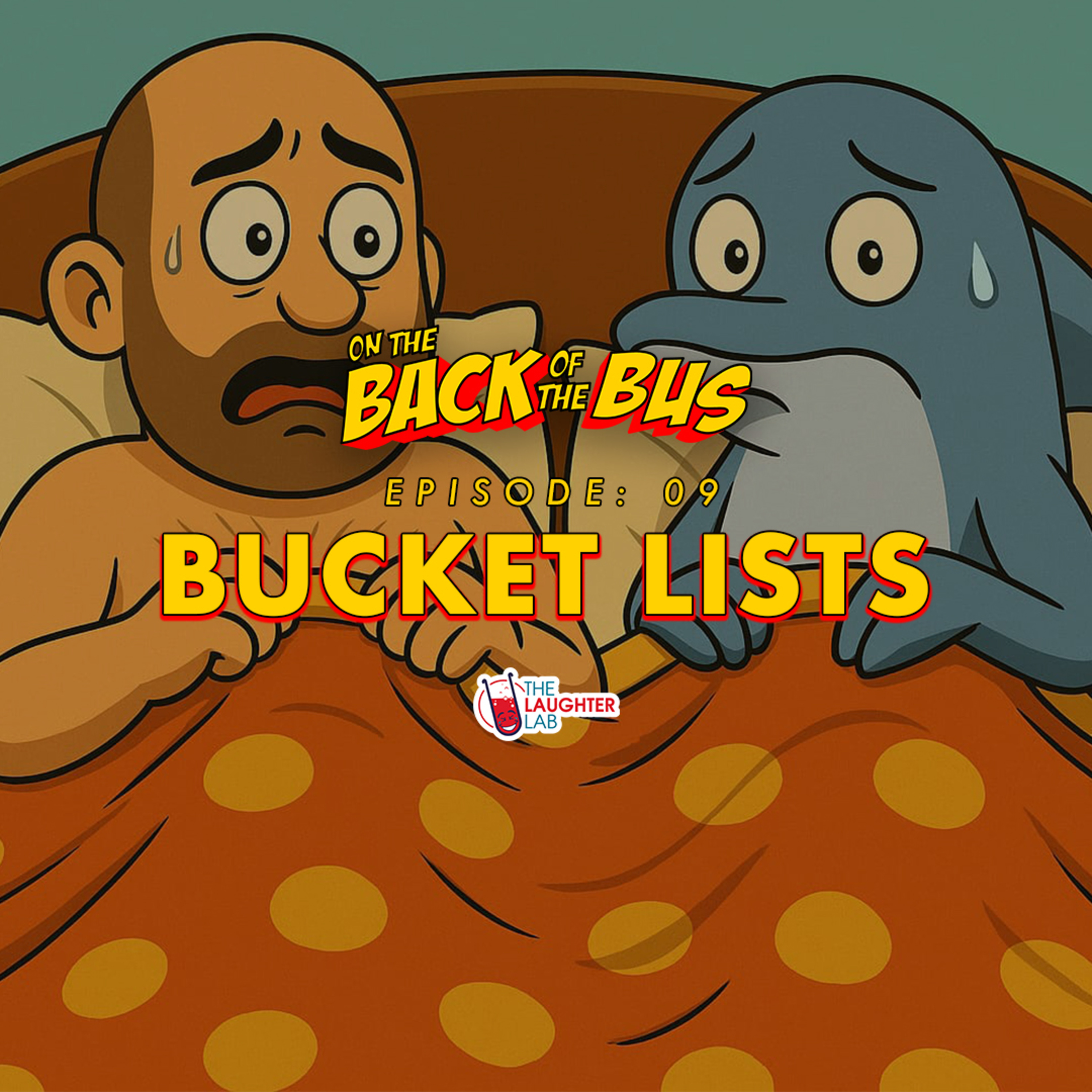 Bucket Lists with Suzy Bennett & Tom Glover | On The Back Of The Bus Podcast: EP9 episode artwork